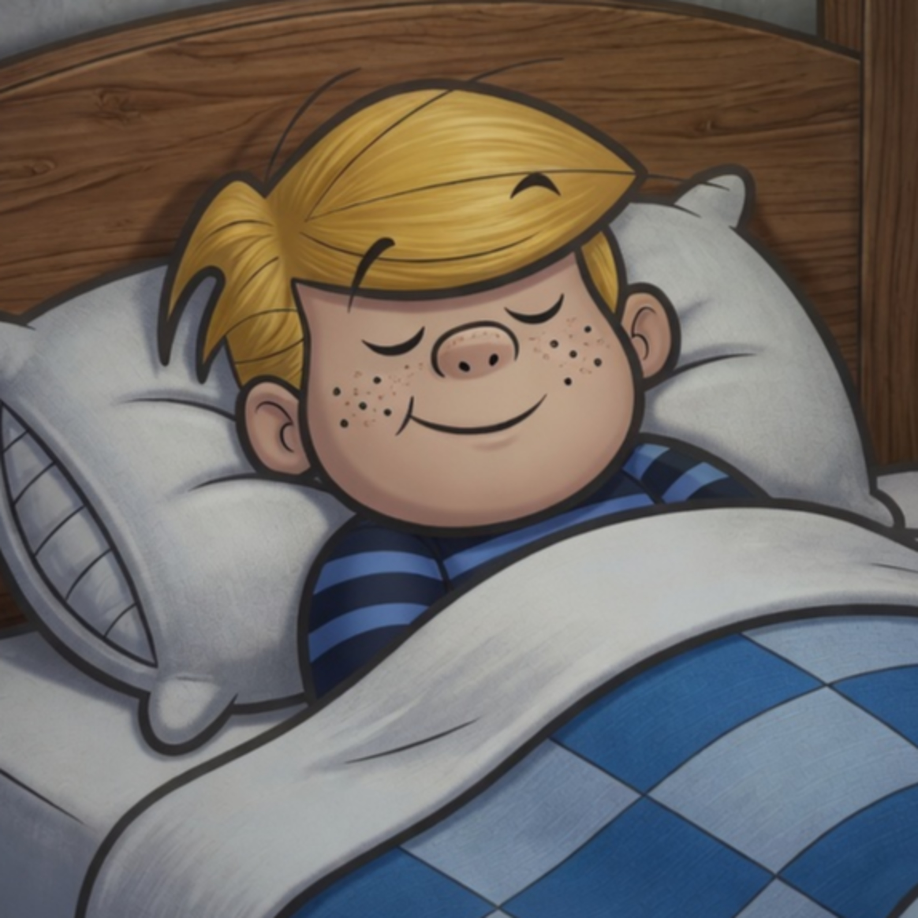 DENNIS THE MENACE Bedtime Story ๐ฒ Dennis and the Case of the Quiet Night