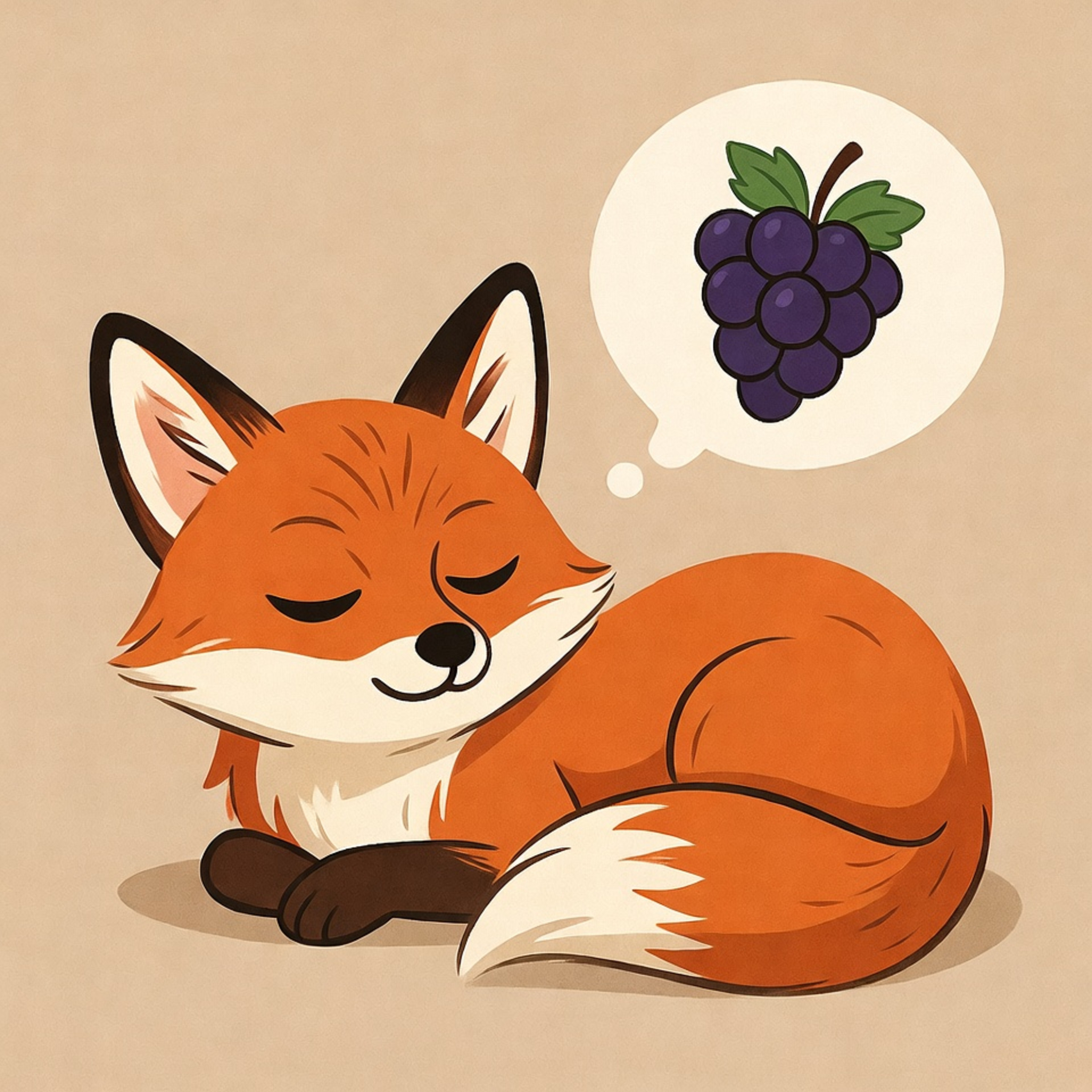 AESOP'S FABLES Bedtime Story 🦊 The Fox and the Grapes Bedtime Story