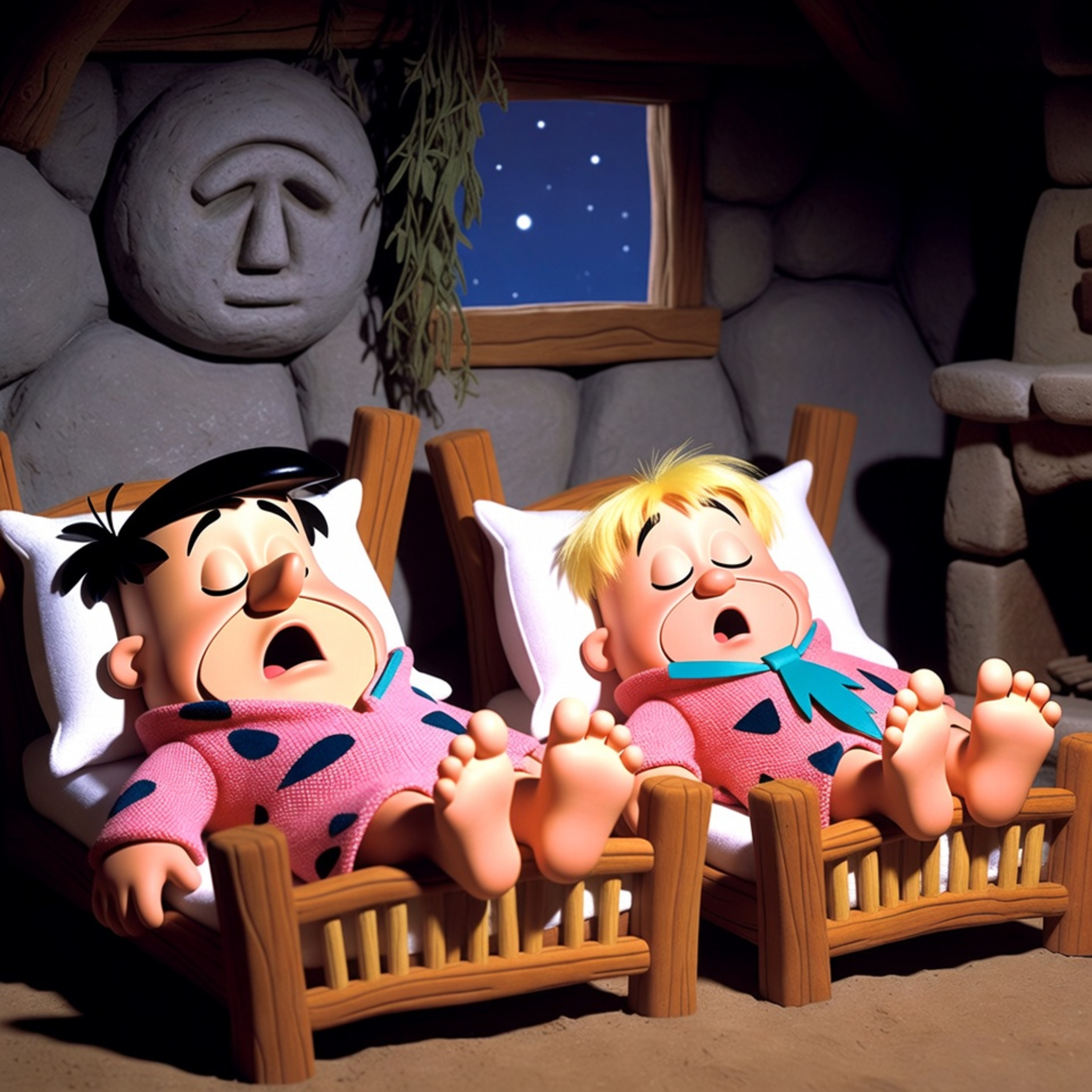 FLINTSTONES Bedtime Story 🦴 The Flintstones and the Bedrock Star-Glow