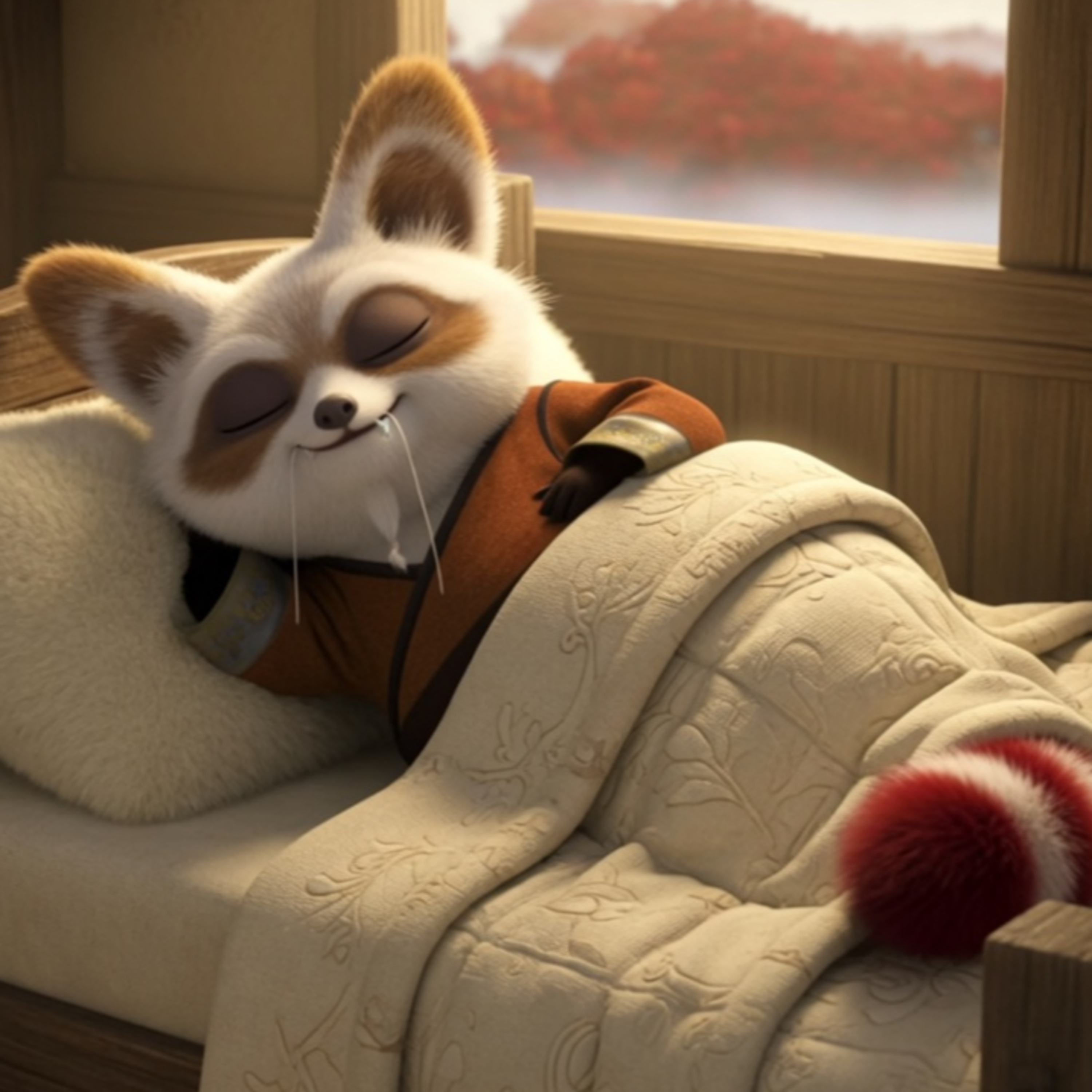 KUNG FU PANDA Bedtime Story 🐼 Master Shifu and the Silent Peach Blossom