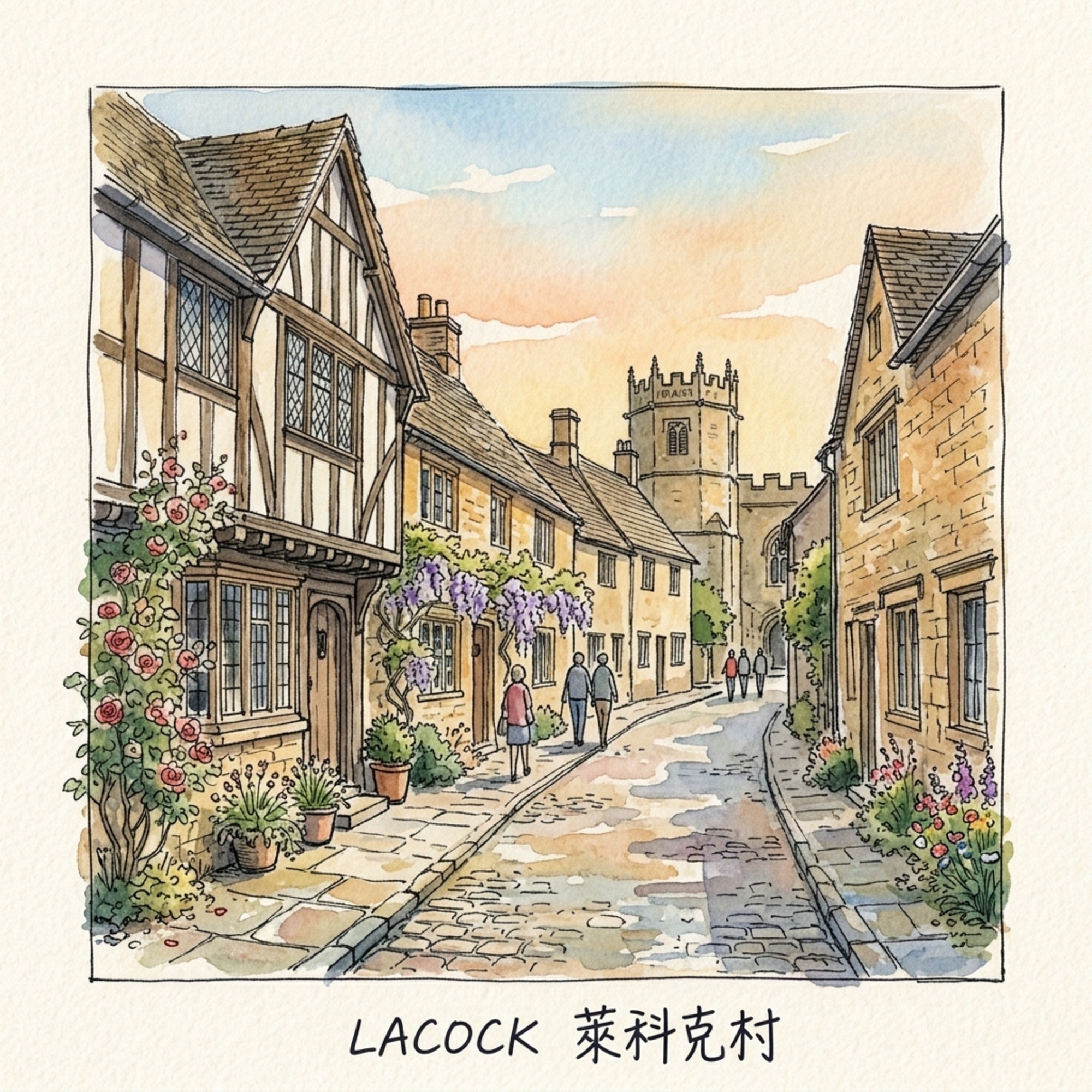 FRA-Récits historiques et touristiques du village de Lacock episode artwork