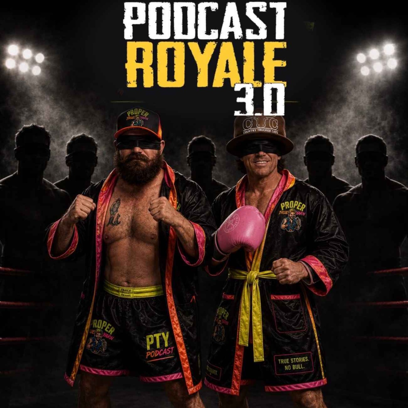 Fights 7 & 8: Tag Team Biff + The Seven Man Blindfold | Podcast Royale 3.0