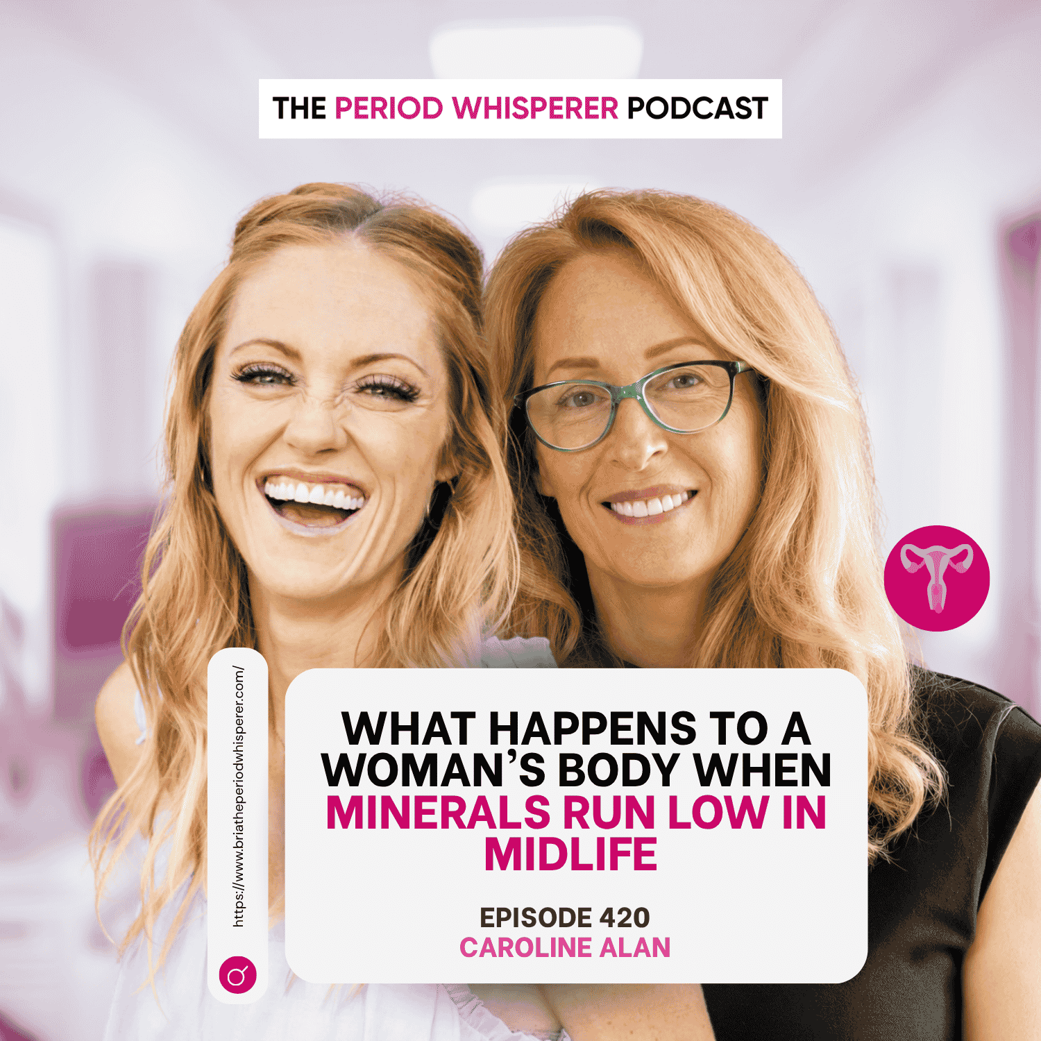 Eps 420: What Happens to a Woman’s Body When Minerals Run Low in Midlife with Caroline Alan