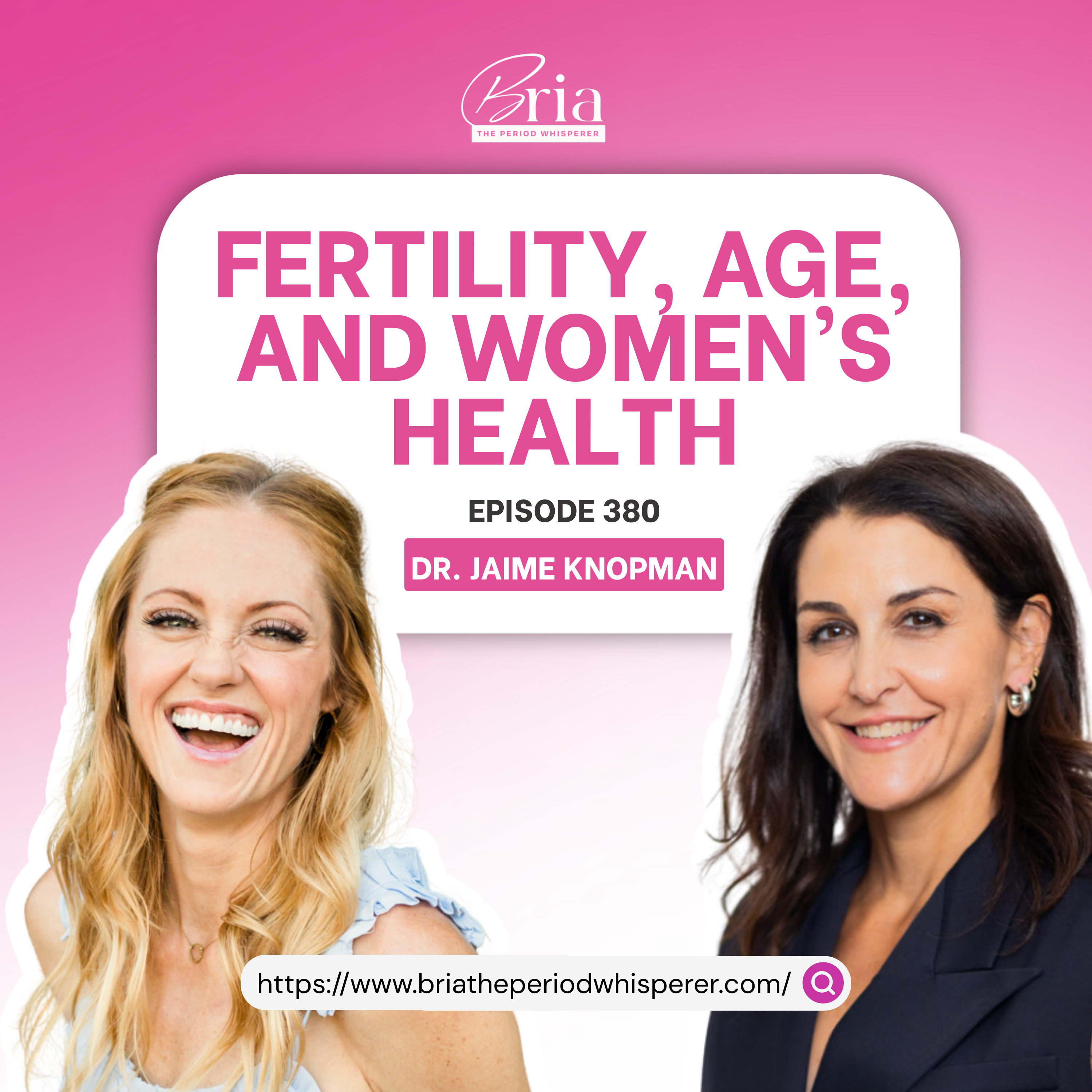 Eps 380: How Age Really Affects Female Fertility w/ Dr. Jaime Knopman
