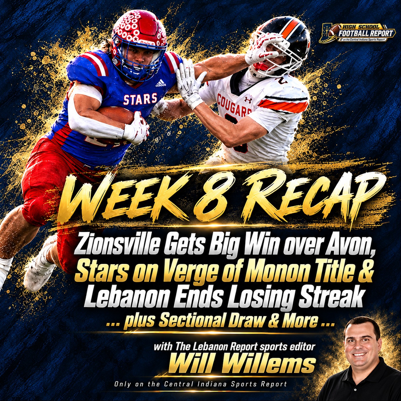 Week 8 Recap: Boone County Recap + Sectional Draw Reaction with Will Willems (The HS Football Report, 3.77.3) episode artwork