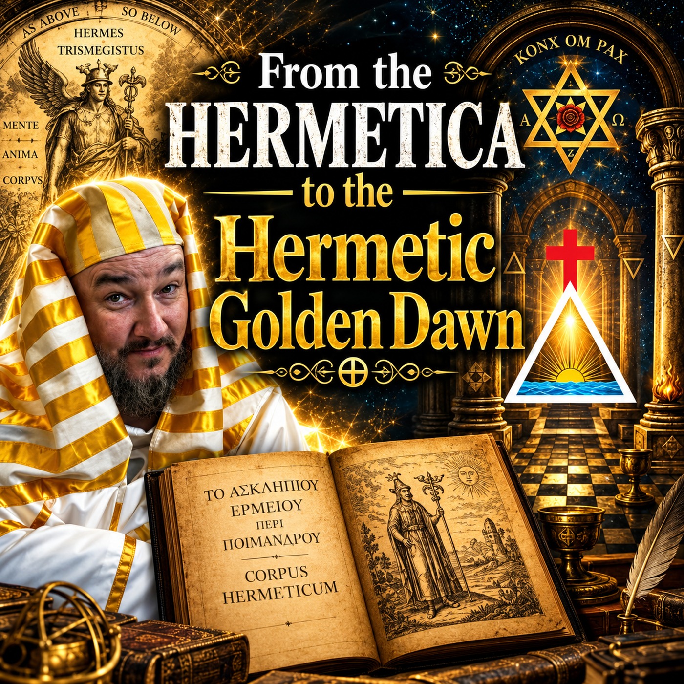 From the HERMETICA to the HERMETIC ORDER OF THE GOLDEN DAWN episode artwork