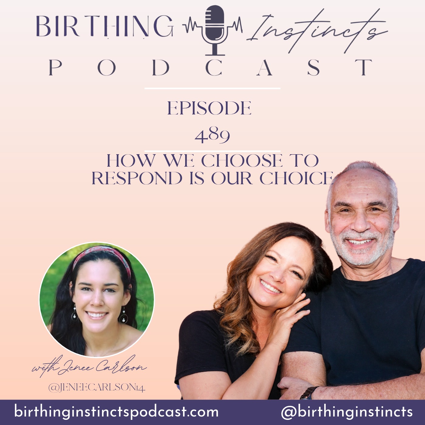 #489: How We Choose To Respond Is Our Choice with Jenée Carlson