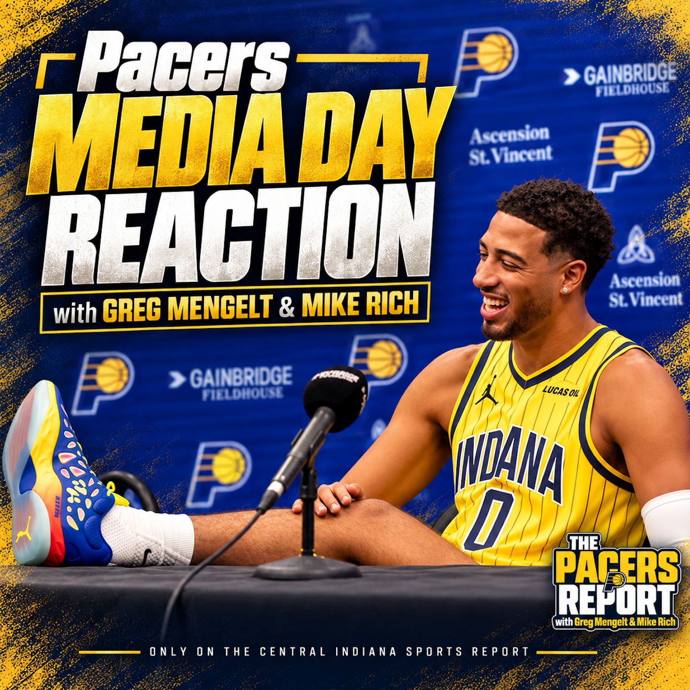 Pacers Media Day Reaction with Greg Mengelt & Mike Rich (The Pacers Report, 3.59) episode artwork