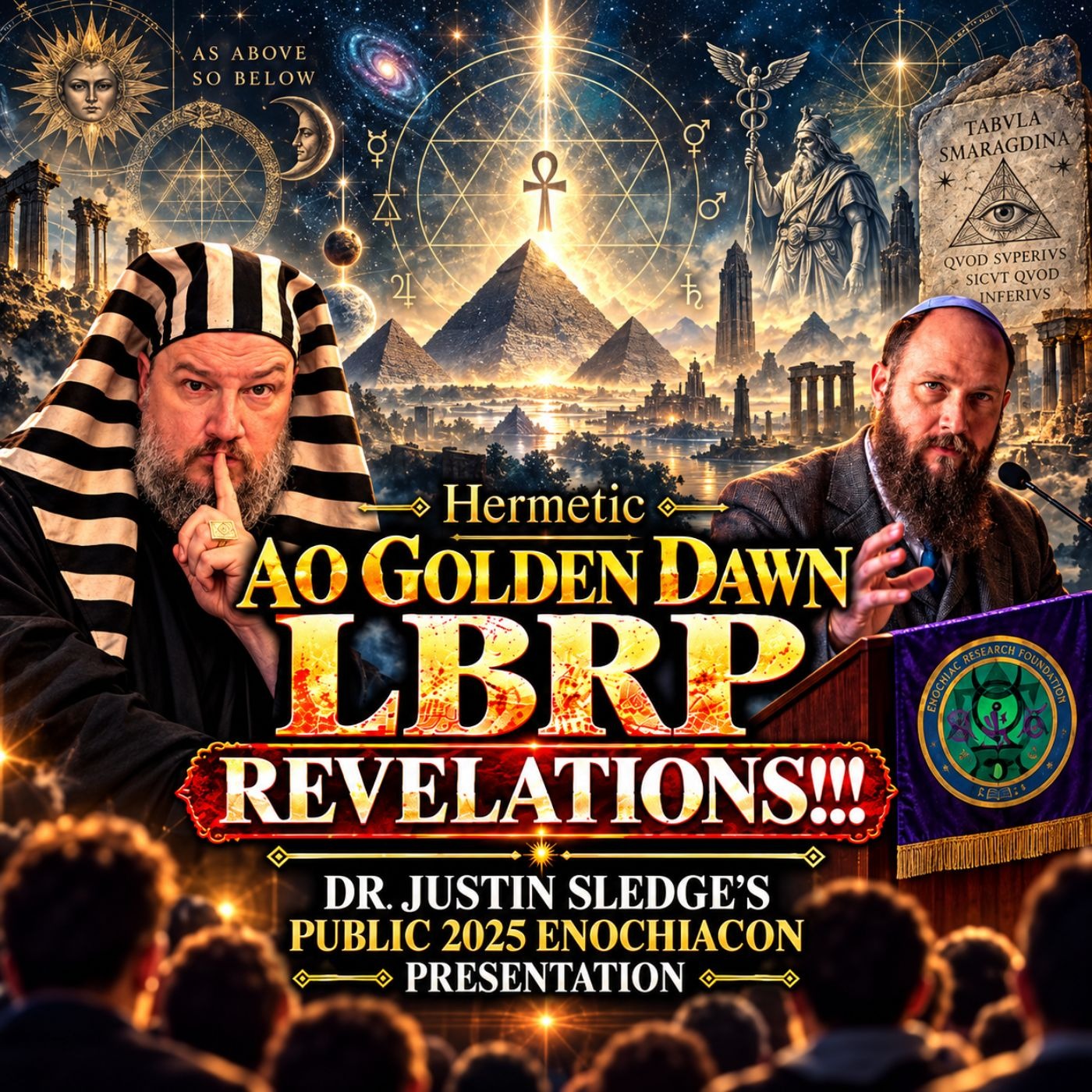 LbRP Ritual UPDATES & Dr Justin Sledge EnochiaCon 2025 REVIEW with Commentary episode artwork
