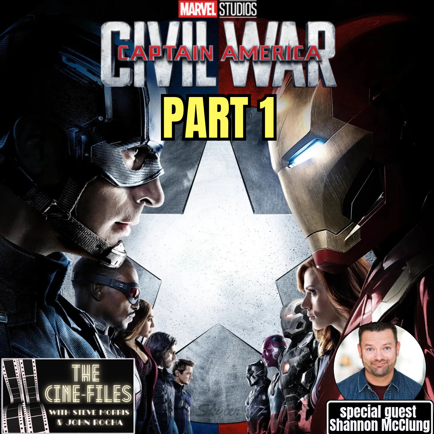 504 CAPTAIN AMERICA: CIVIL WAR Part 1 with Special Guest Shannon McClung