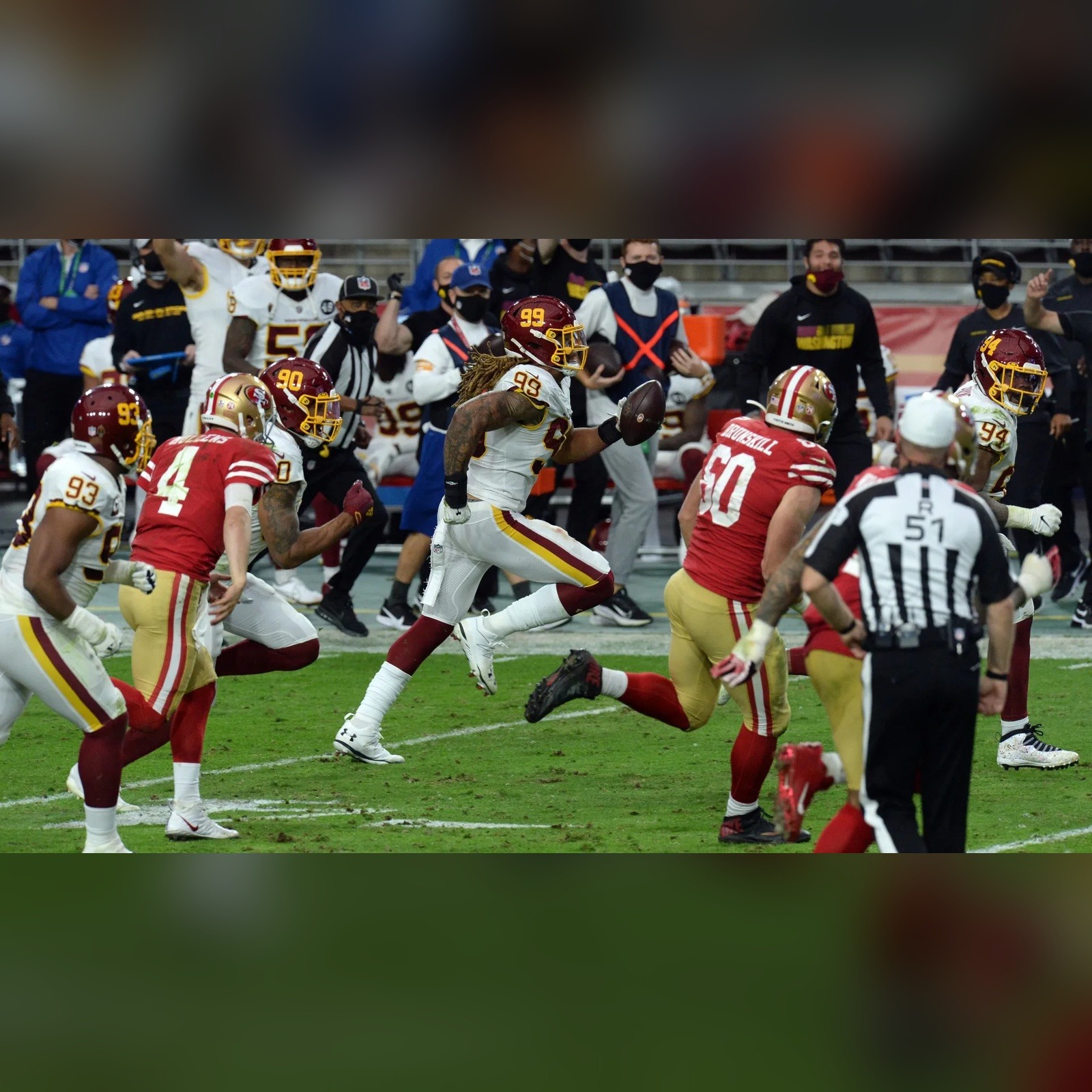 Artwork for Four Straight - WFT NFC East Lead