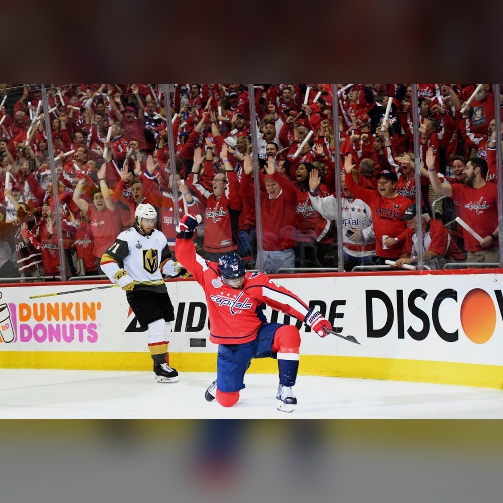 Artwork for Capitals Win Game 4; Lead Series 3-1; Pressure Shifts to Vegas