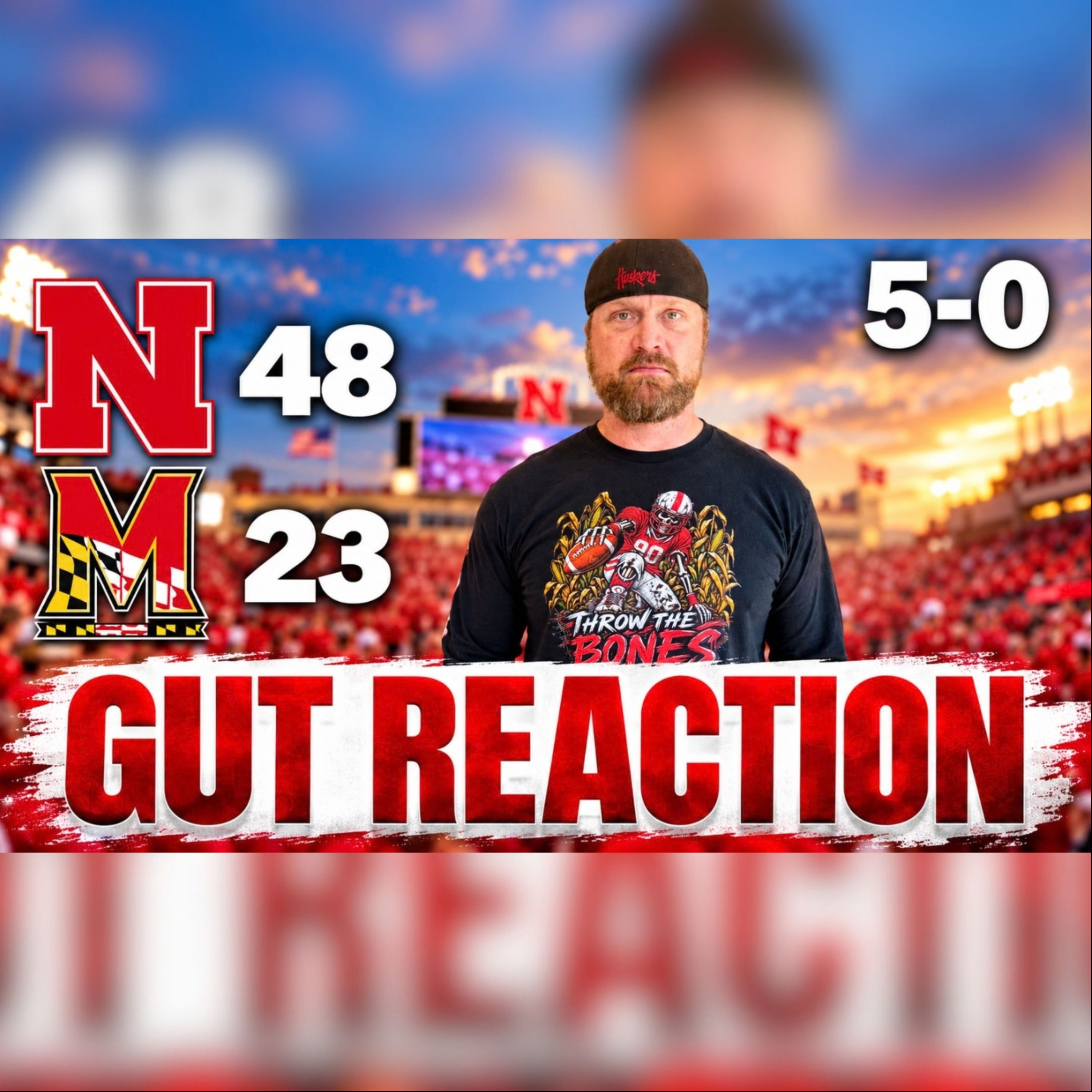 NEBRASKA PULLS AWAY FROM MARYLAND episode artwork