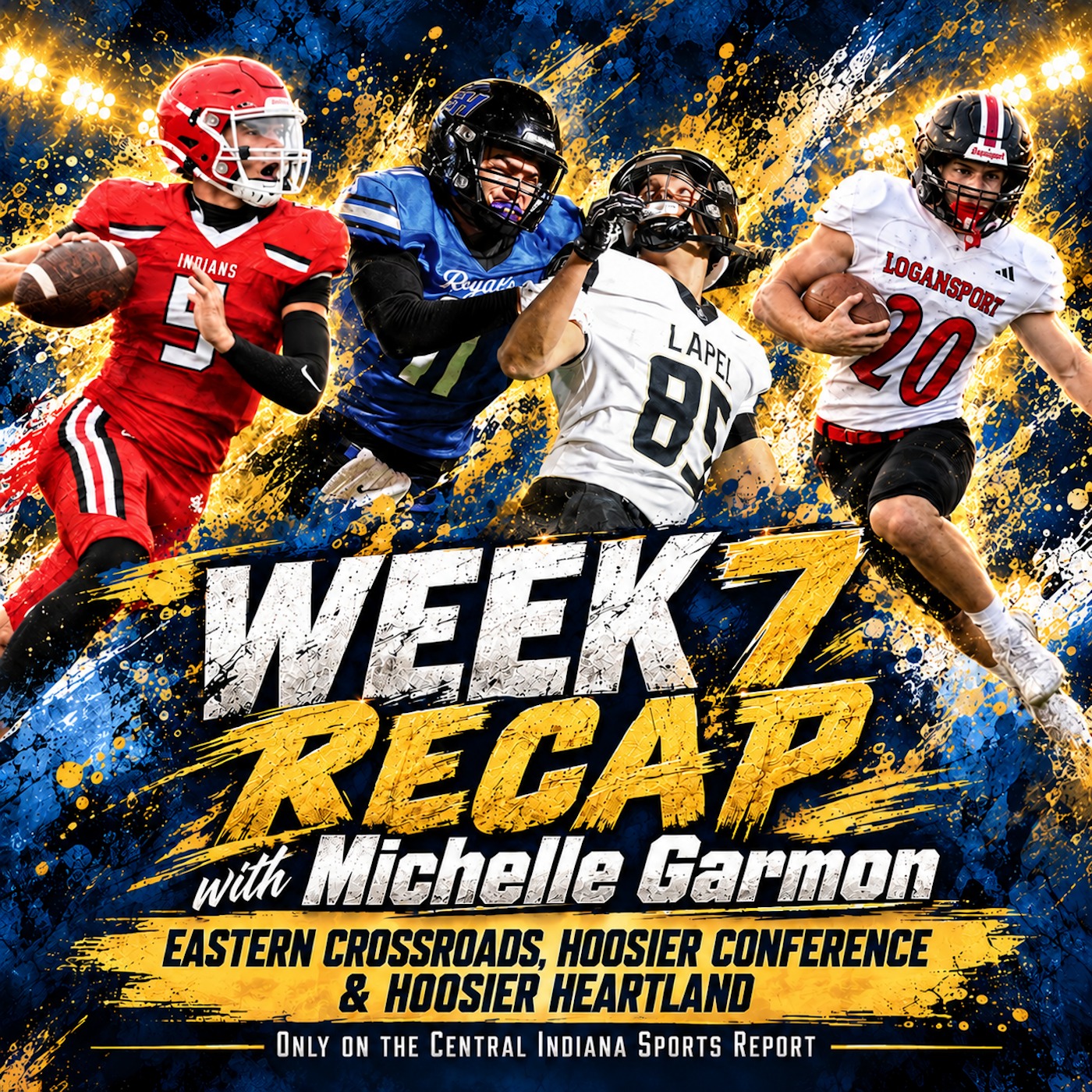 Week 7 Recap: Eastern Crossroads, Hoosier & Hoosier Heartland with Michelle Garmon (The HS Football Report, 3.67.2) episode artwork