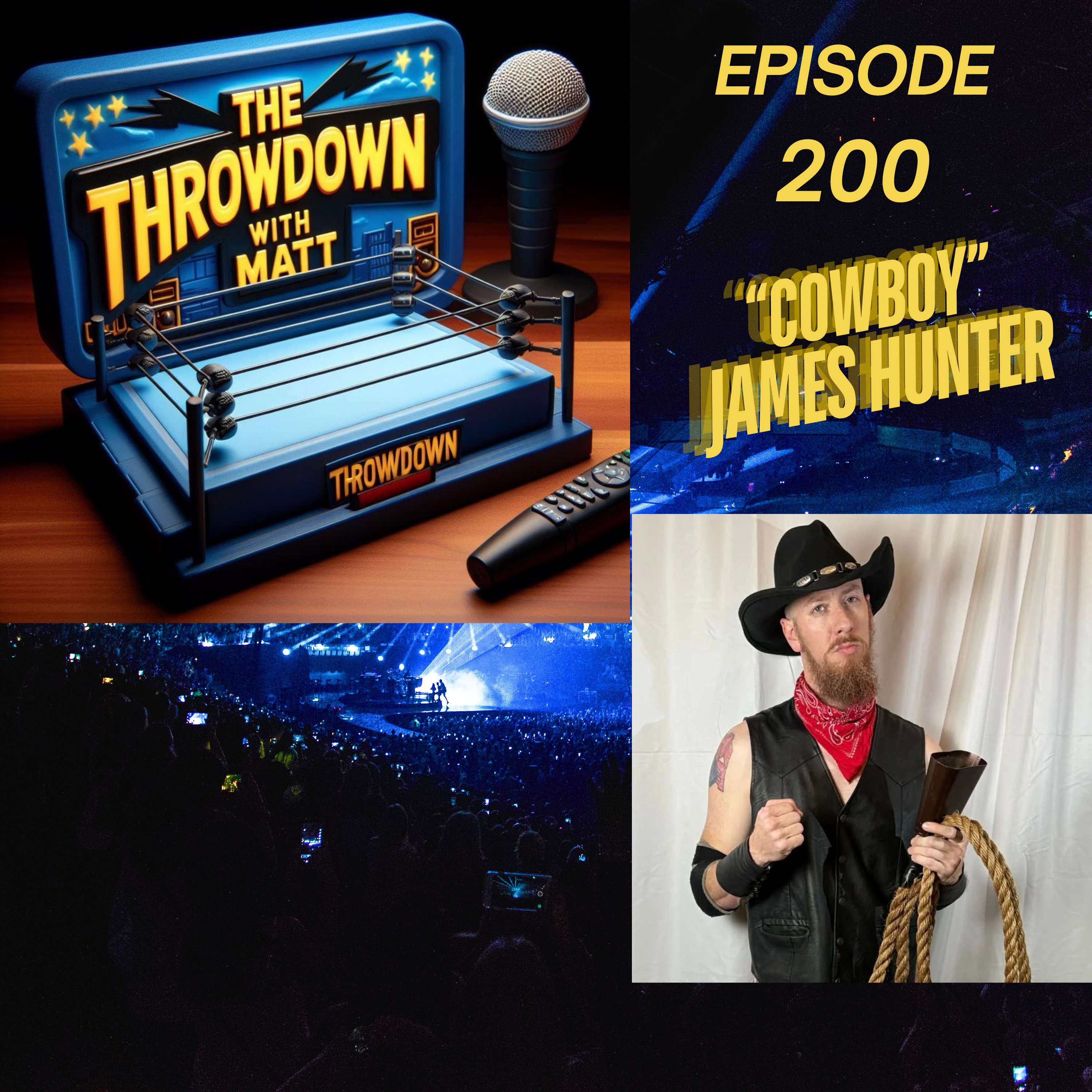 The Throwdown Episode 200: "Cowboy" James Hunter episode artwork