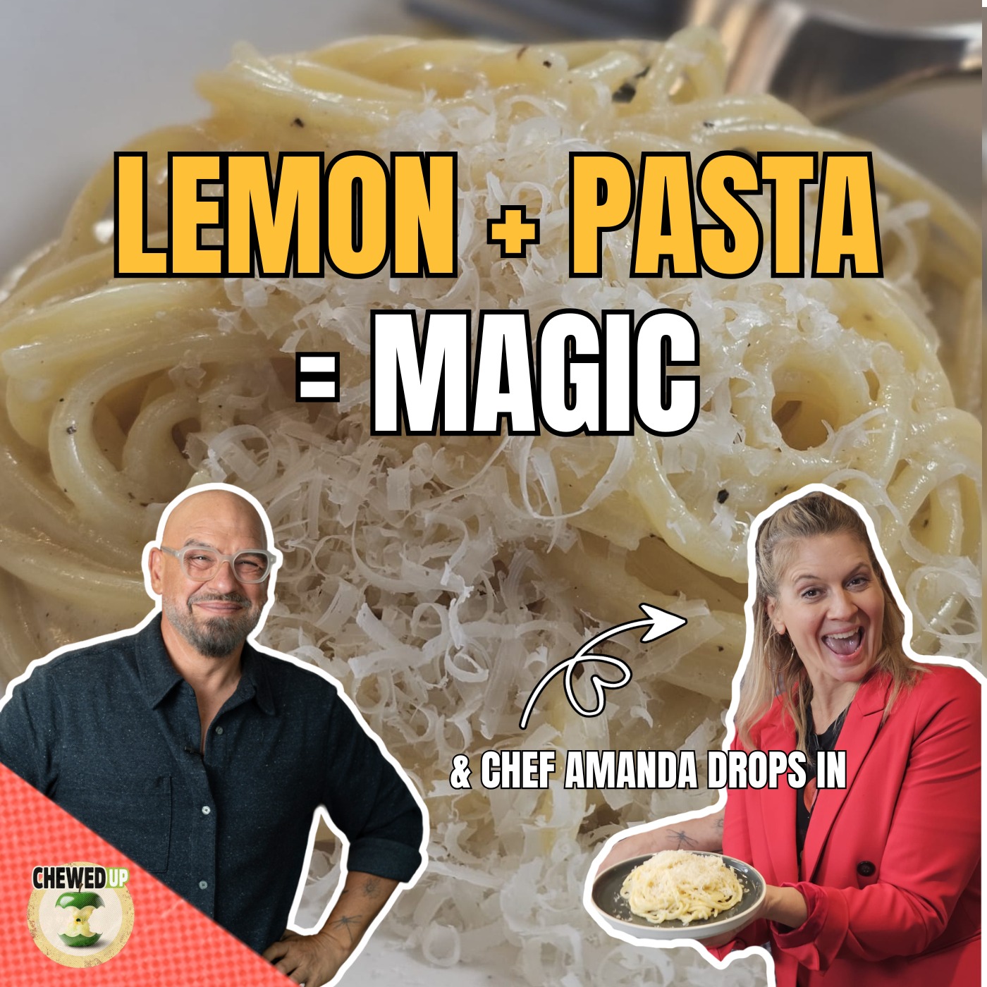 Lemon Spaghetti, Chocolate Truffles & Chef Amanda Freitag 🍋🍝