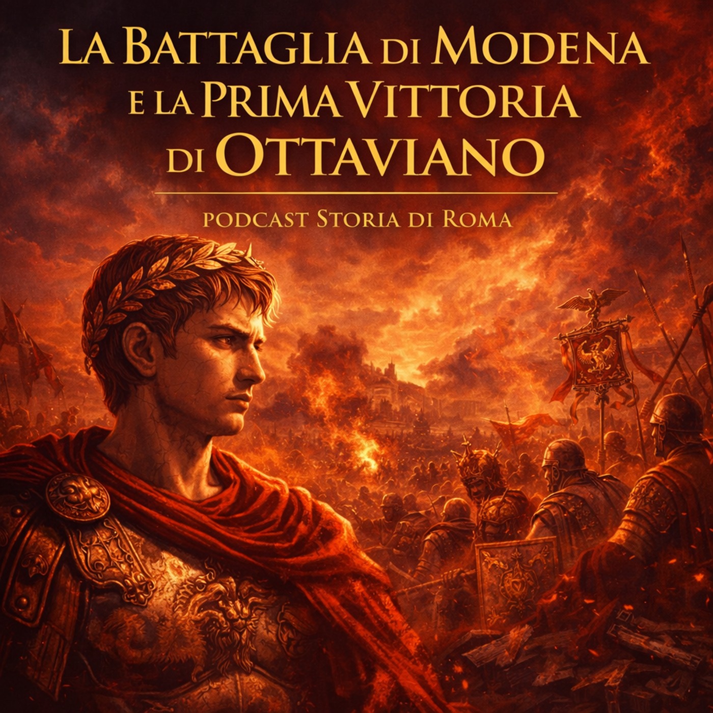 Ep.92 - La battaglia di Modena ed il primo successo di Ottaviano (43 a.c.)
