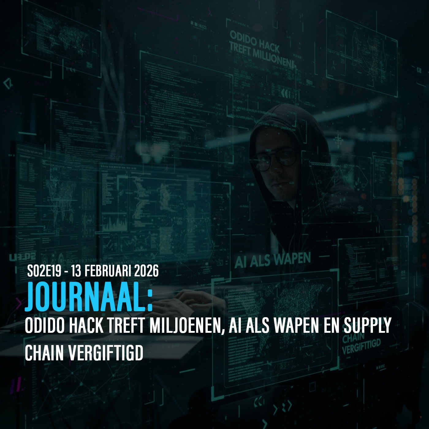 DE ANALYSE: ODIDO HACK TREFT MILJOENEN, AI ALS WAPEN EN SUPPLY CHAIN VERGIFTIGD episode artwork