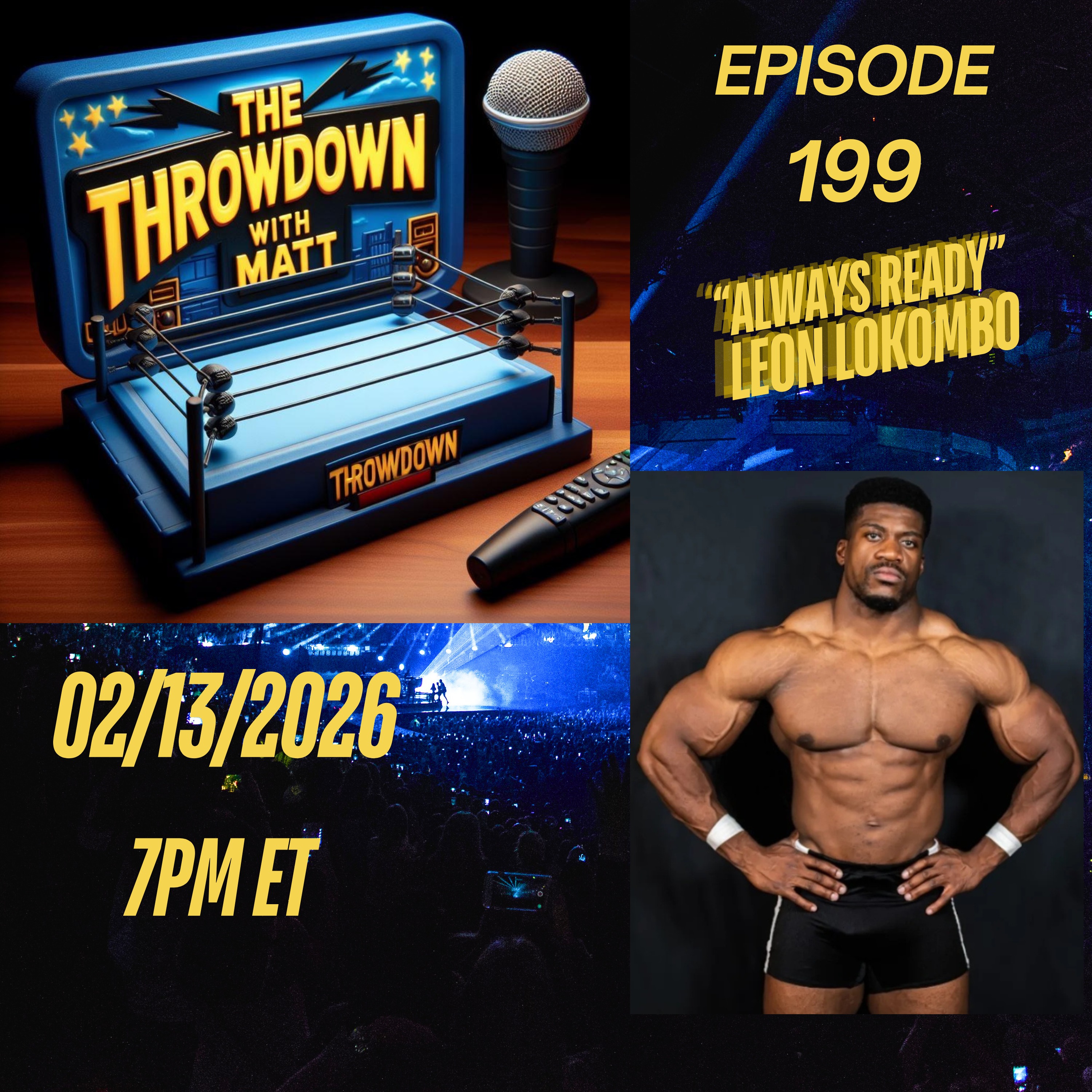 The Throwdown Episode 199: "Always Ready" Leon Lokombo episode artwork