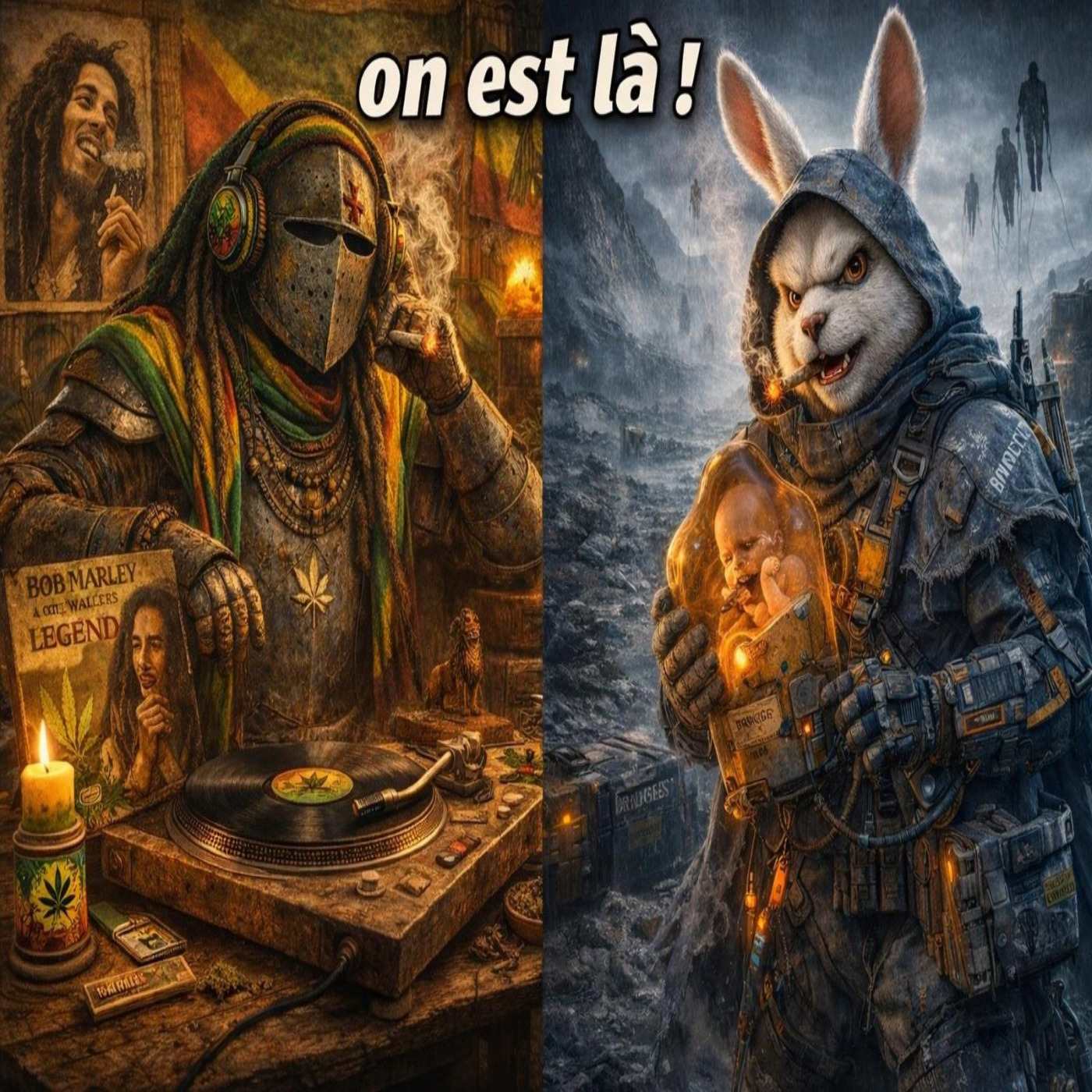 Artwork for On est là !