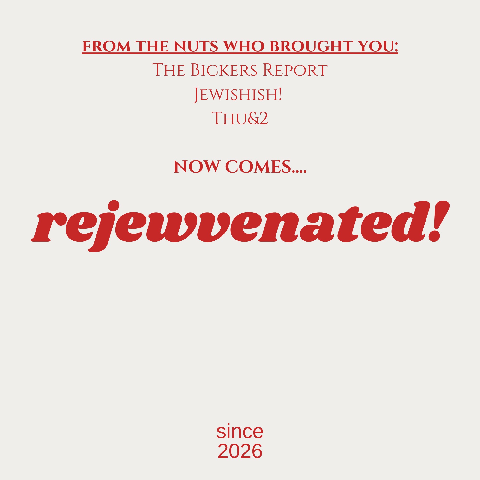 Rejewvenated! cover art