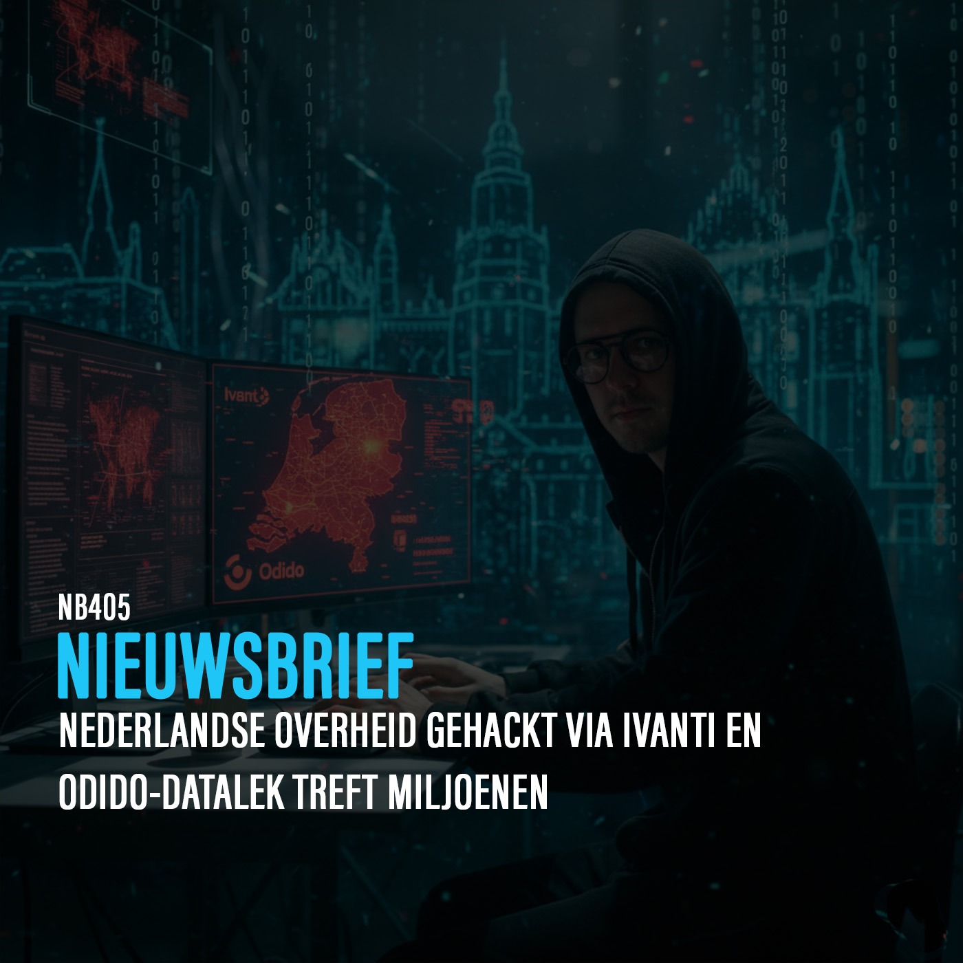 DE DISCUSSIE: NB405: NEDERLANDSE OVERHEID GEHACKT VIA IVANTI EN ODIDO-DATALEK TREFT MILJOENEN episode artwork