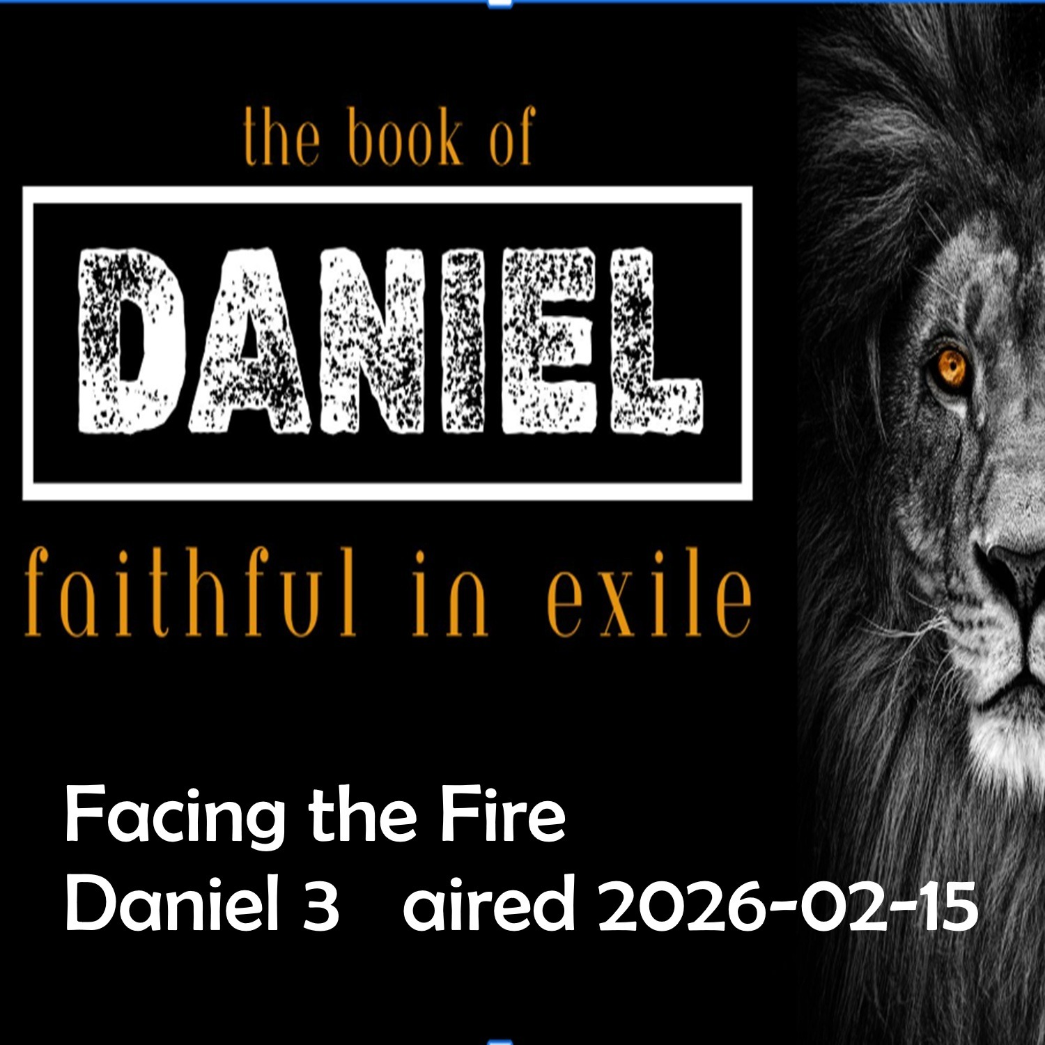 2026.02.15 Facing The Fire episode artwork