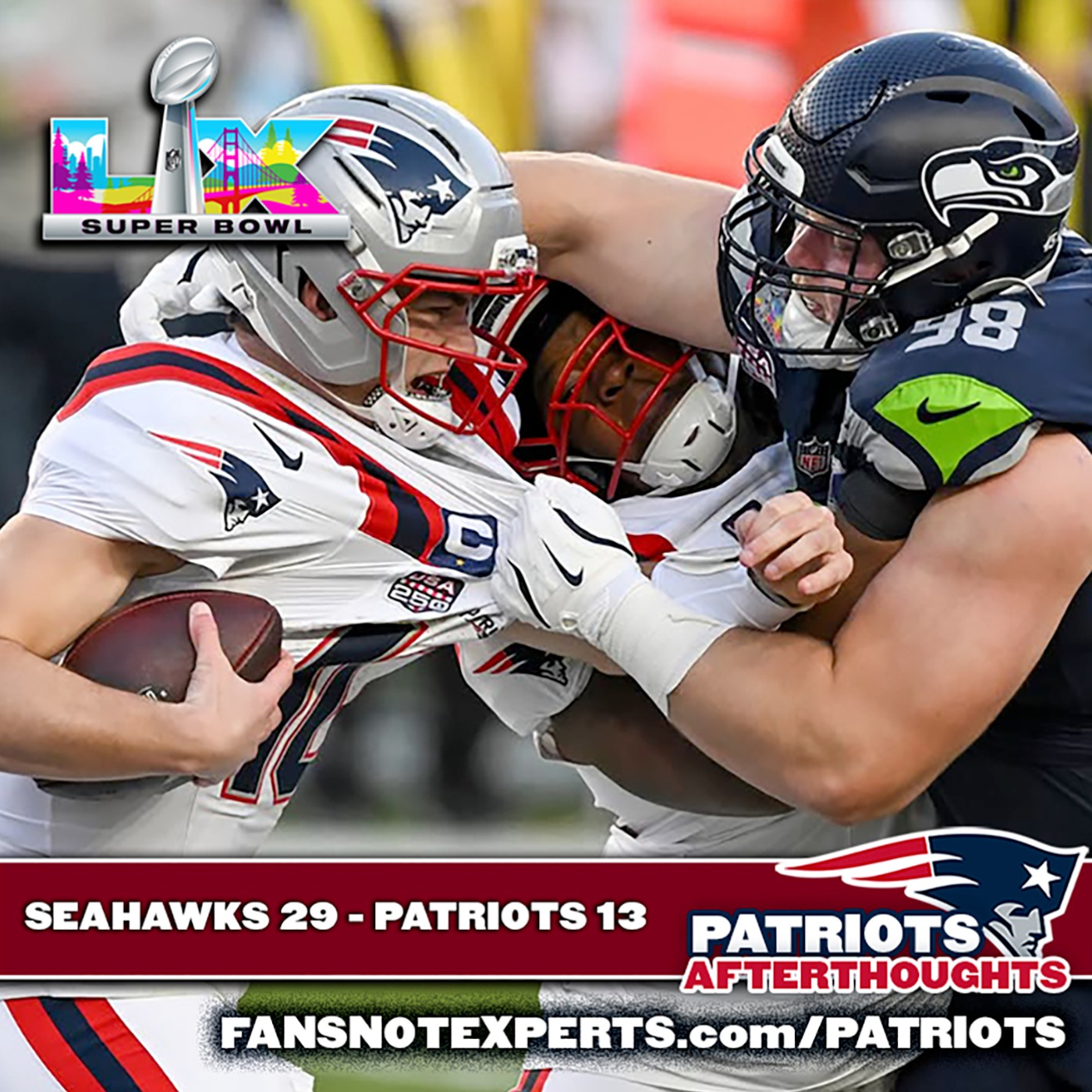 ONE WEEK (AND ONE DAY) LATER. Seahawks 29 - Patriots 13