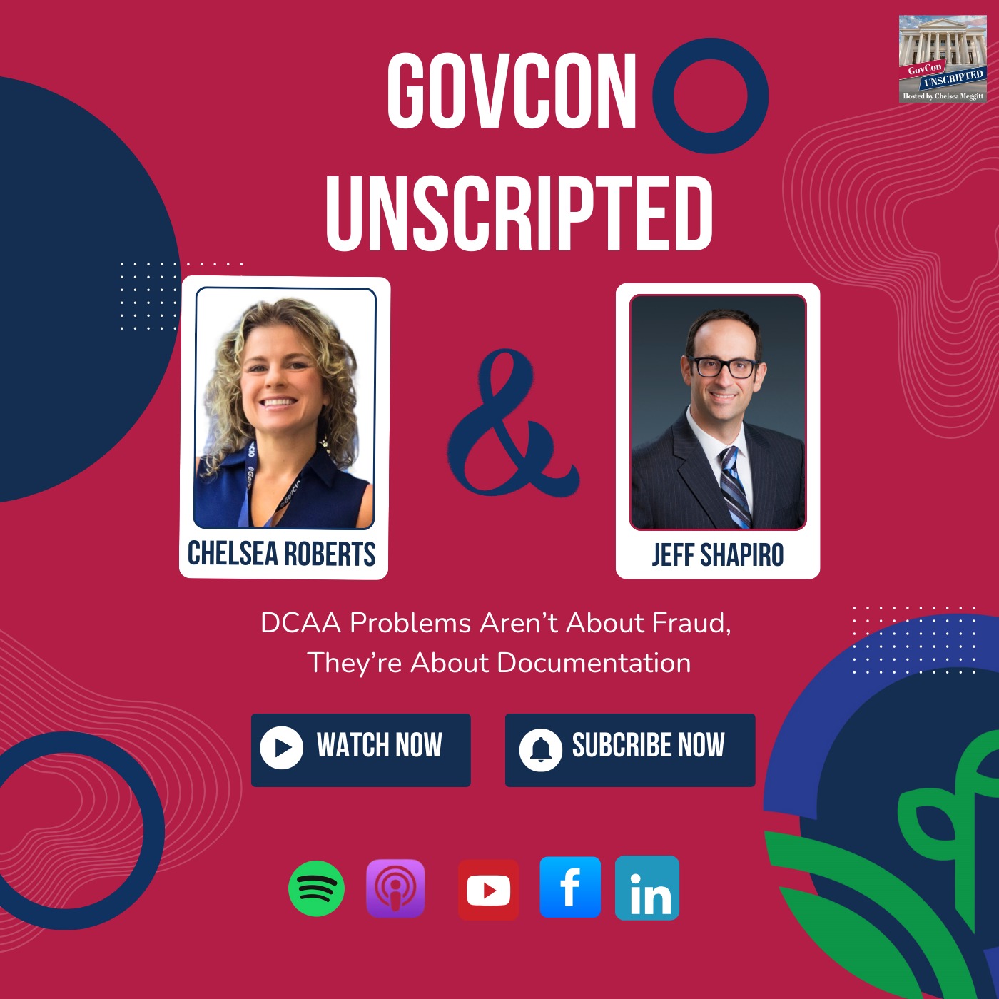 DCAA Problems Aren’t About Fraud,  They’re About Documentation episode artwork