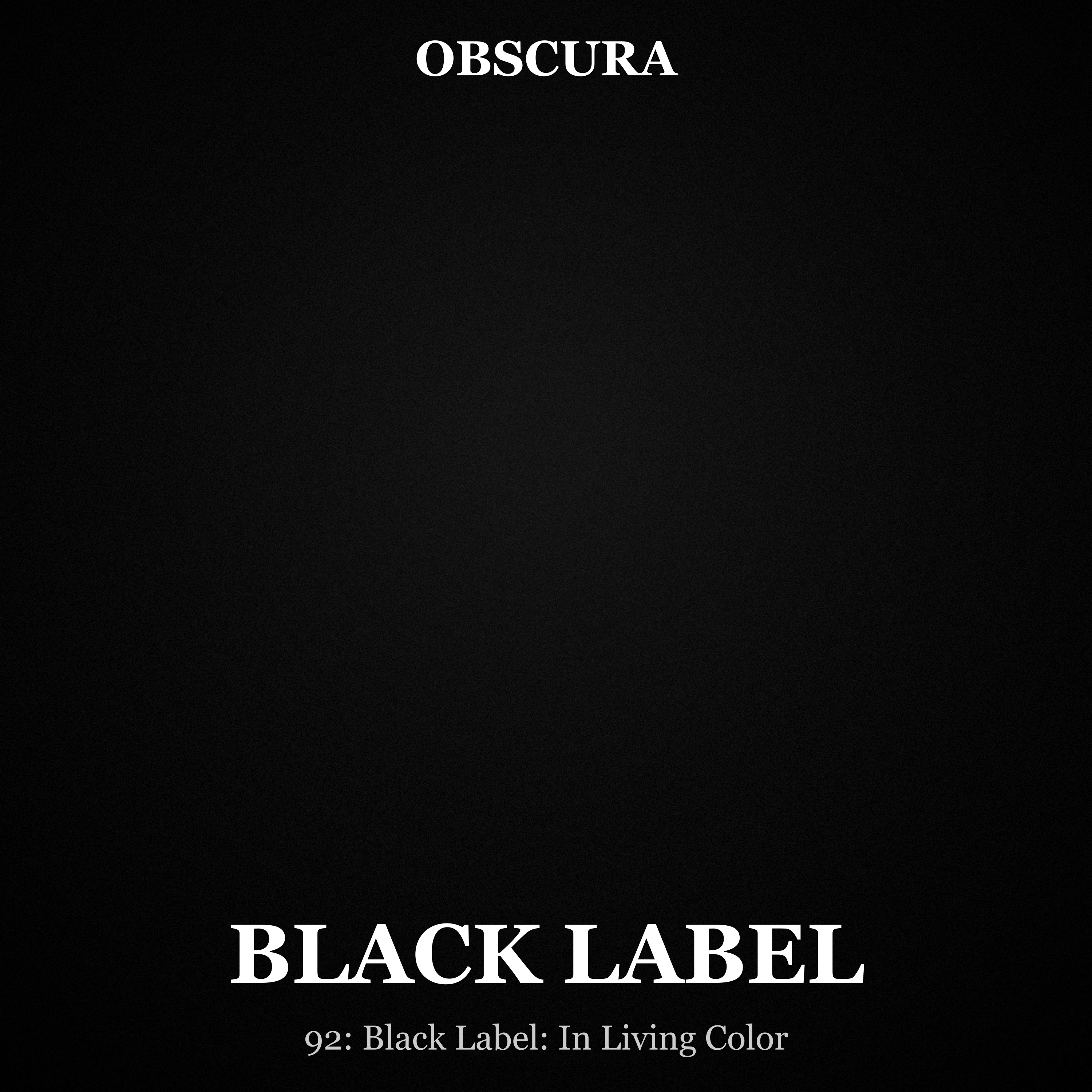 BLACK LABEL: In Living Color episode artwork