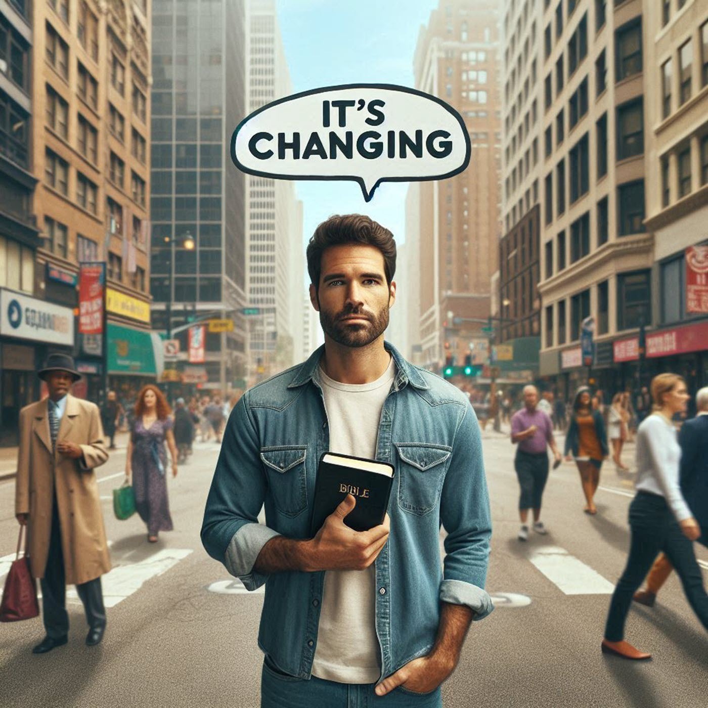Awakened Podcast - How you can know that your Bible is supernaturally changing - Mandela effect episode artwork