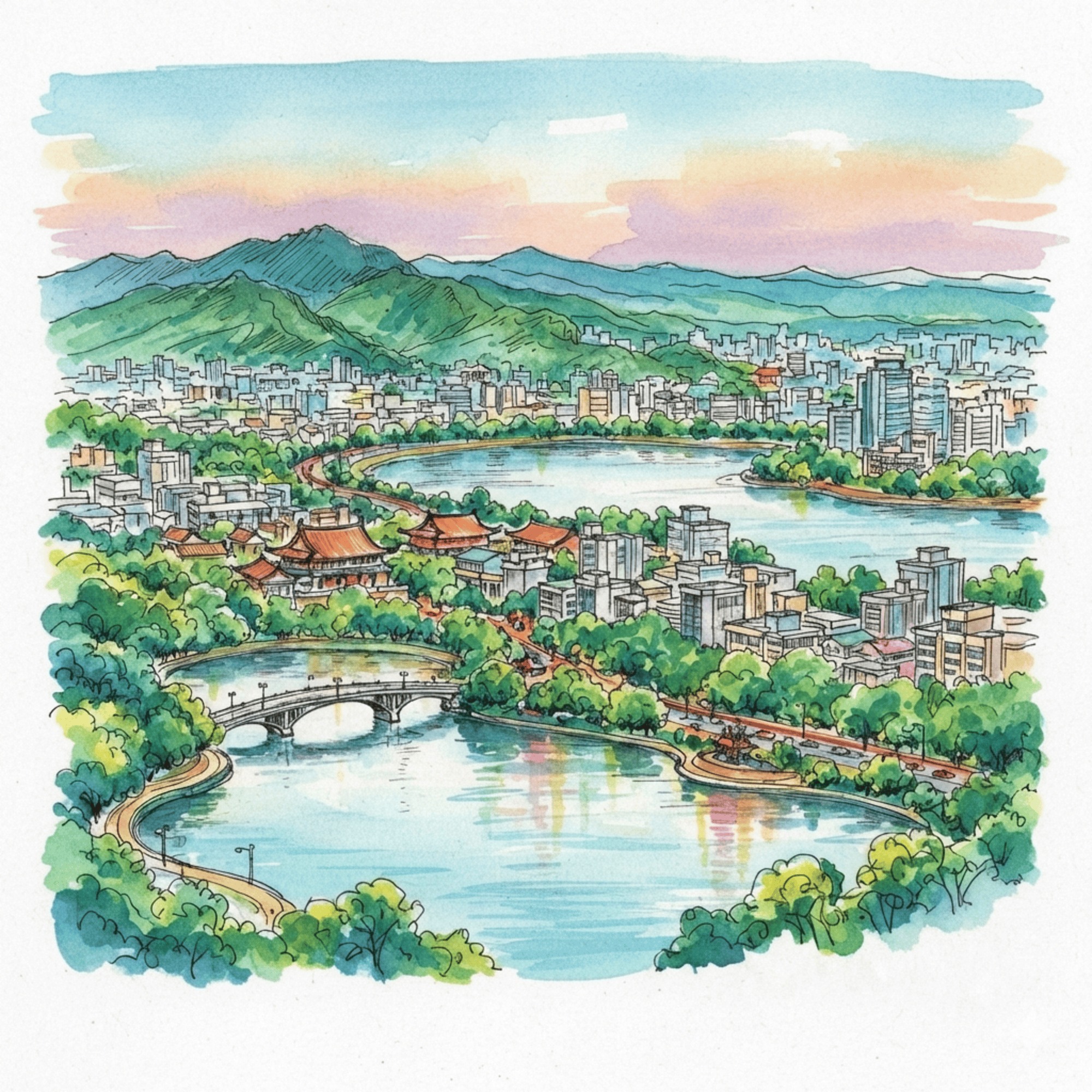 (JPN) 台北市内湖区の歴史的変遷と文化遺産：清朝時代の農業開拓社会から現代の技術大都市まで