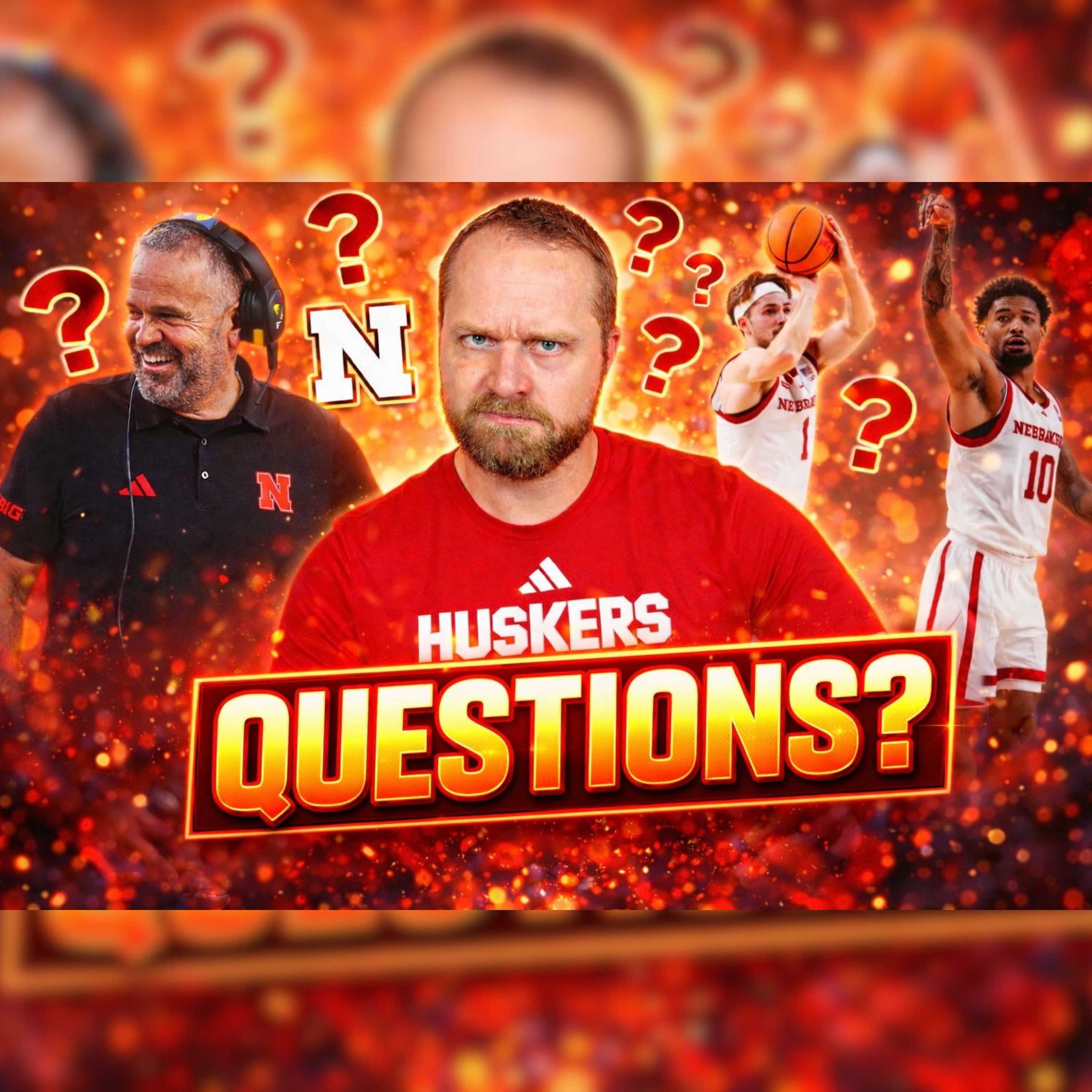 NEBRASKA'S Portal QUESTIONS & BASKETBALL! episode artwork
