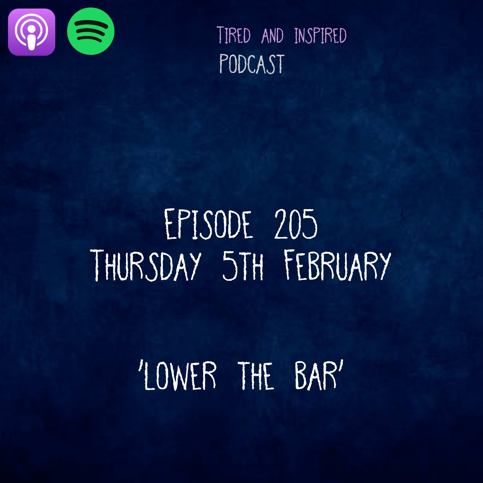 Episode 205 - Lower the Bar episode artwork