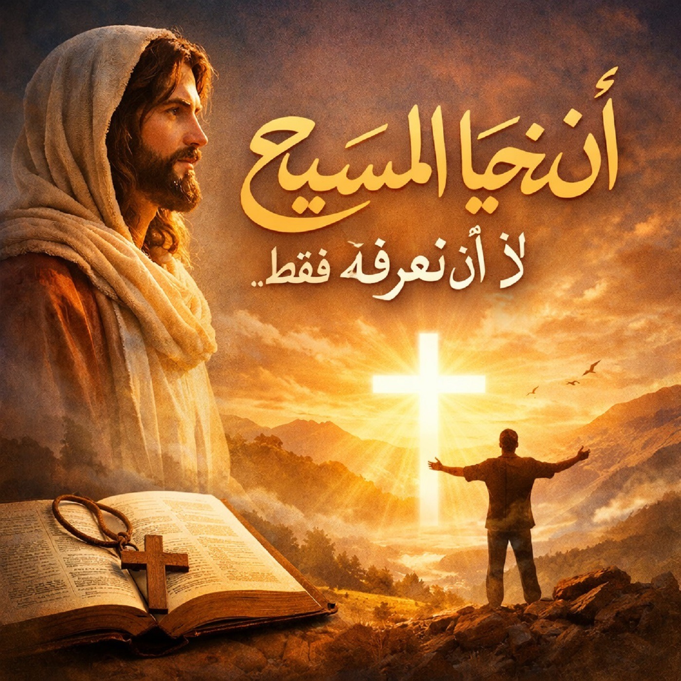 أن نحيا المسيح…لا أن نعرفه فقط