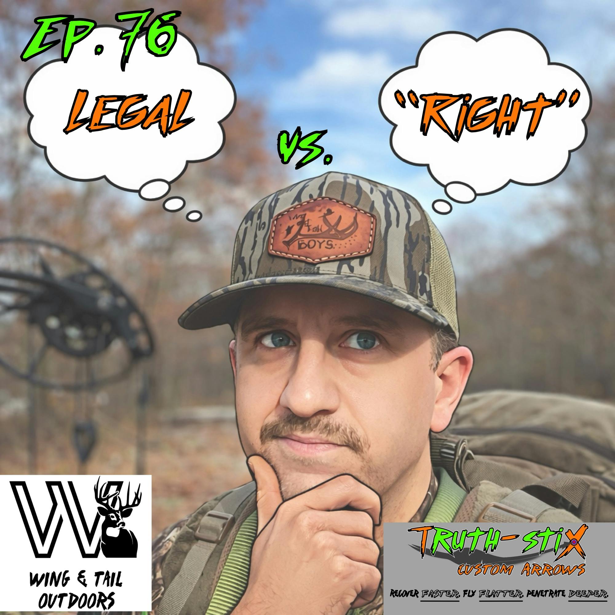 Wing & Tail Outdoors - PA Reg Change + Legal Vs. "Right" in Hunting episode artwork