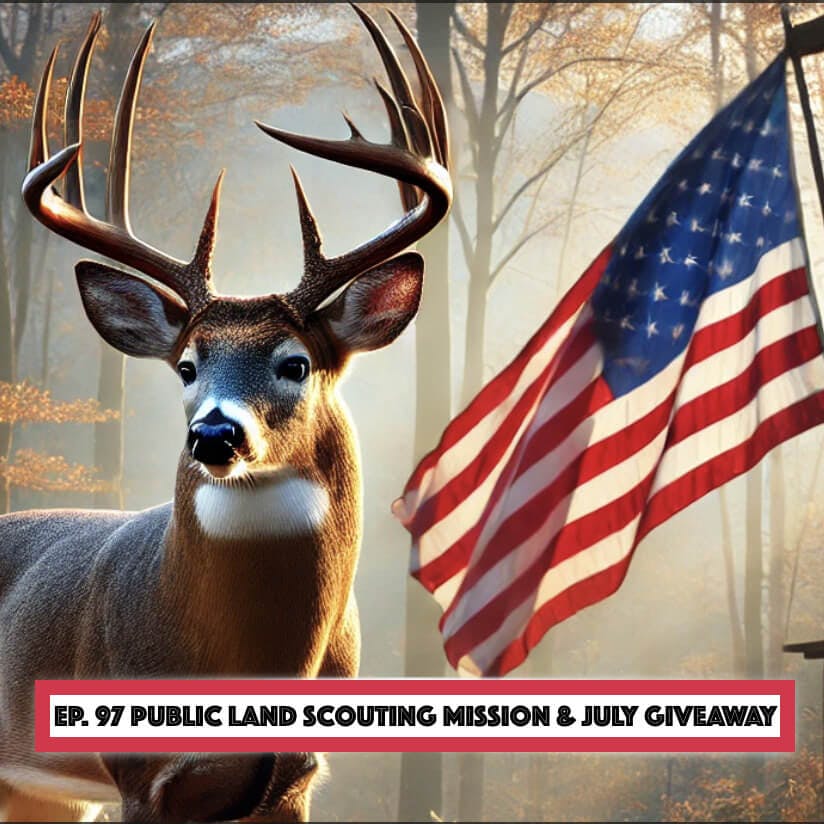 Hunt Detail - Public Land Scouting Mission & July Giveaway Update episode artwork
