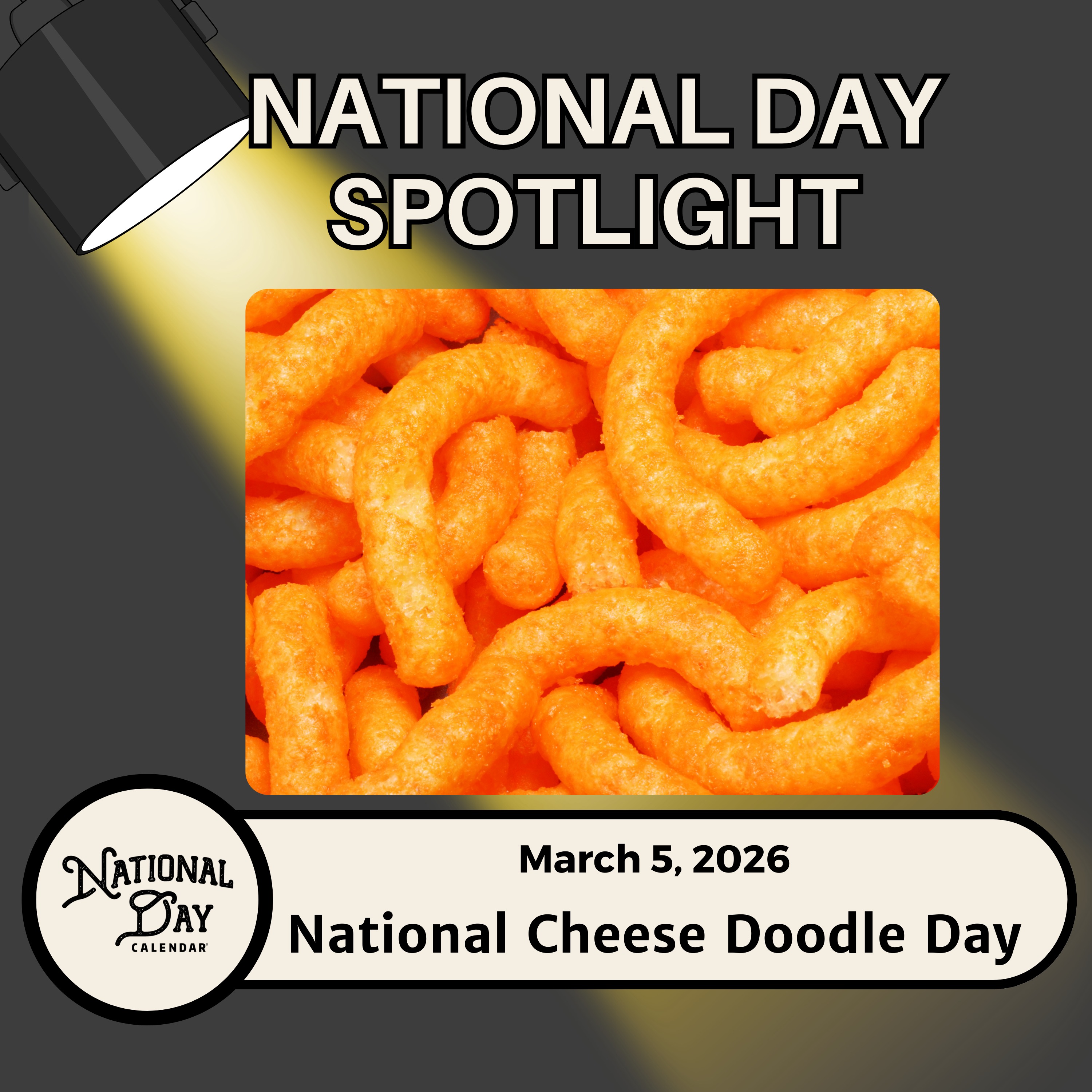 National Cheese Doodle Day