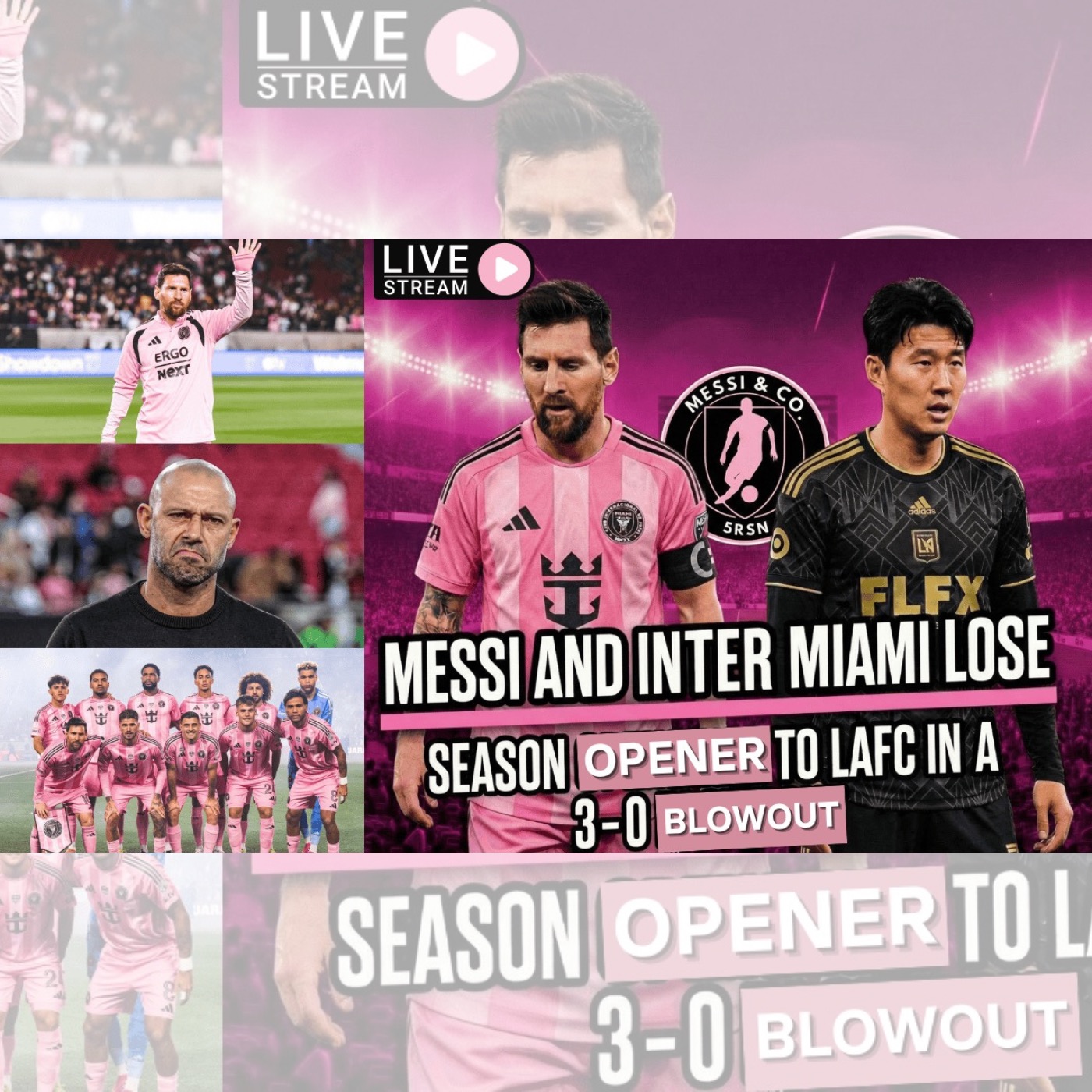 LIVE STREAM: Messi & Inter Miami lose 3-0 to LAFC | Alarms Raised?