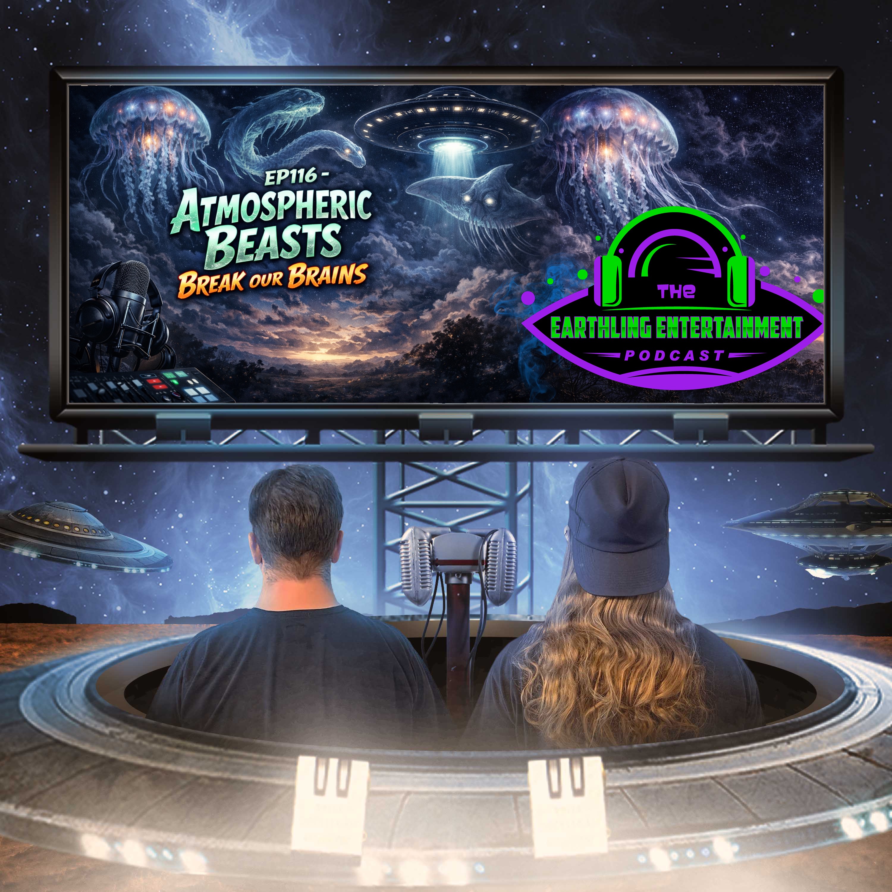 EP116 - Atmospheric Beasts Break Our Brains episode artwork