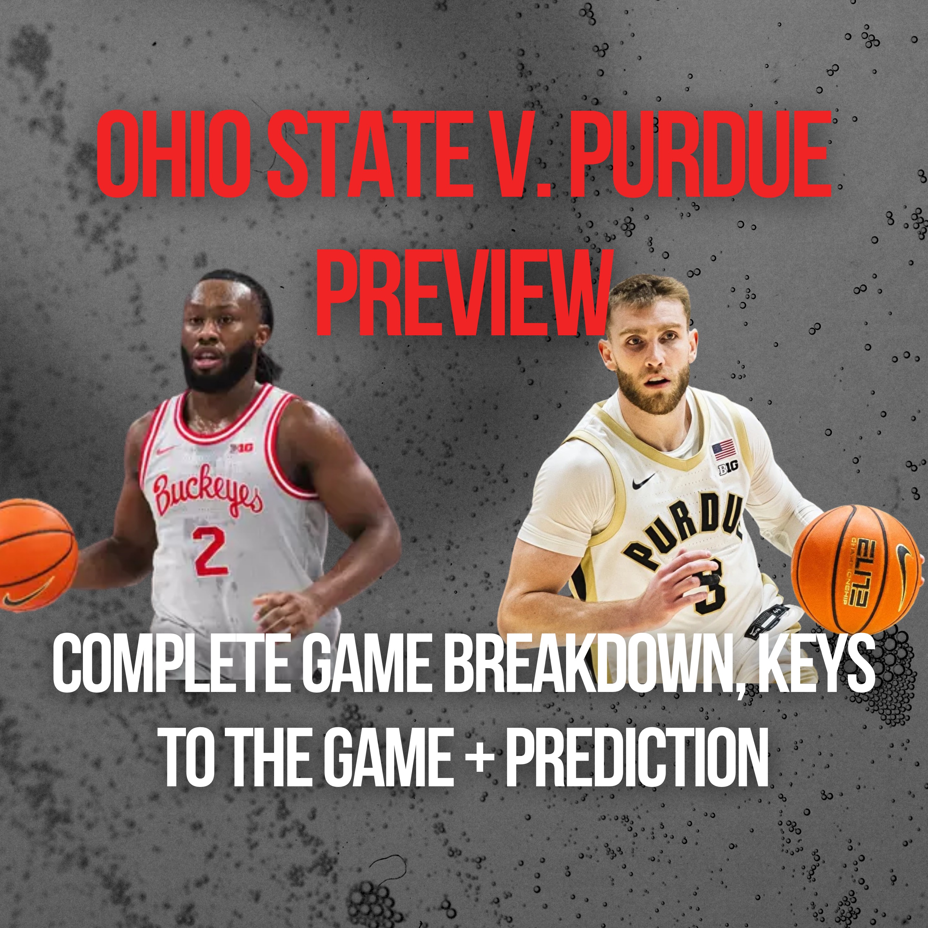 Ohio State v. Purdue Preview | Buckeyes Nearing Must-Win Mode Against Top Big Ten Team, Purdue's Excellent Offense Through Anti Analytics, Another Nightmare Rebounding Matchup, Where Ohio State Can Still Win, Keys to the Game + Prediction episode artwork