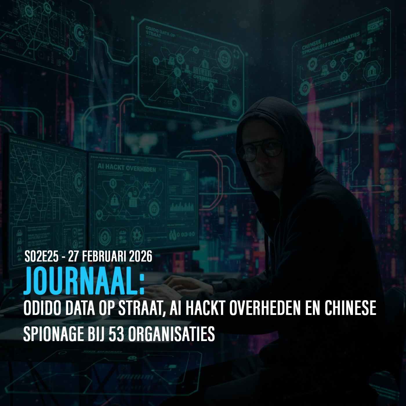 DE ANALYSE: ODIDO DATA OP STRAAT, AI HACKT OVERHEDEN EN CHINESE SPIONAGE BIJ 53 ORGANISATIES episode artwork