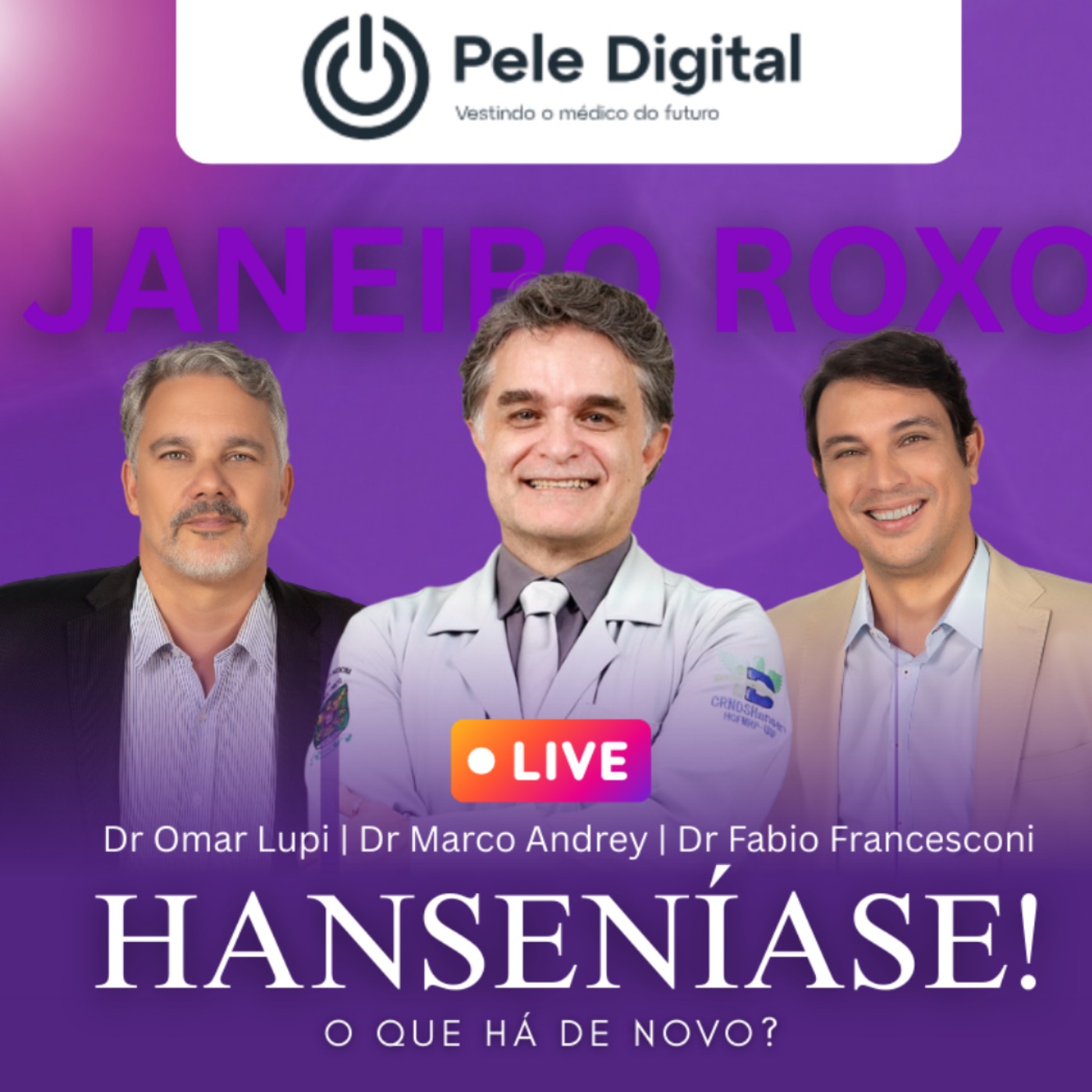 Pele Digital Cast #211 - Hanseníase: O que há de novo? Segunda Parte