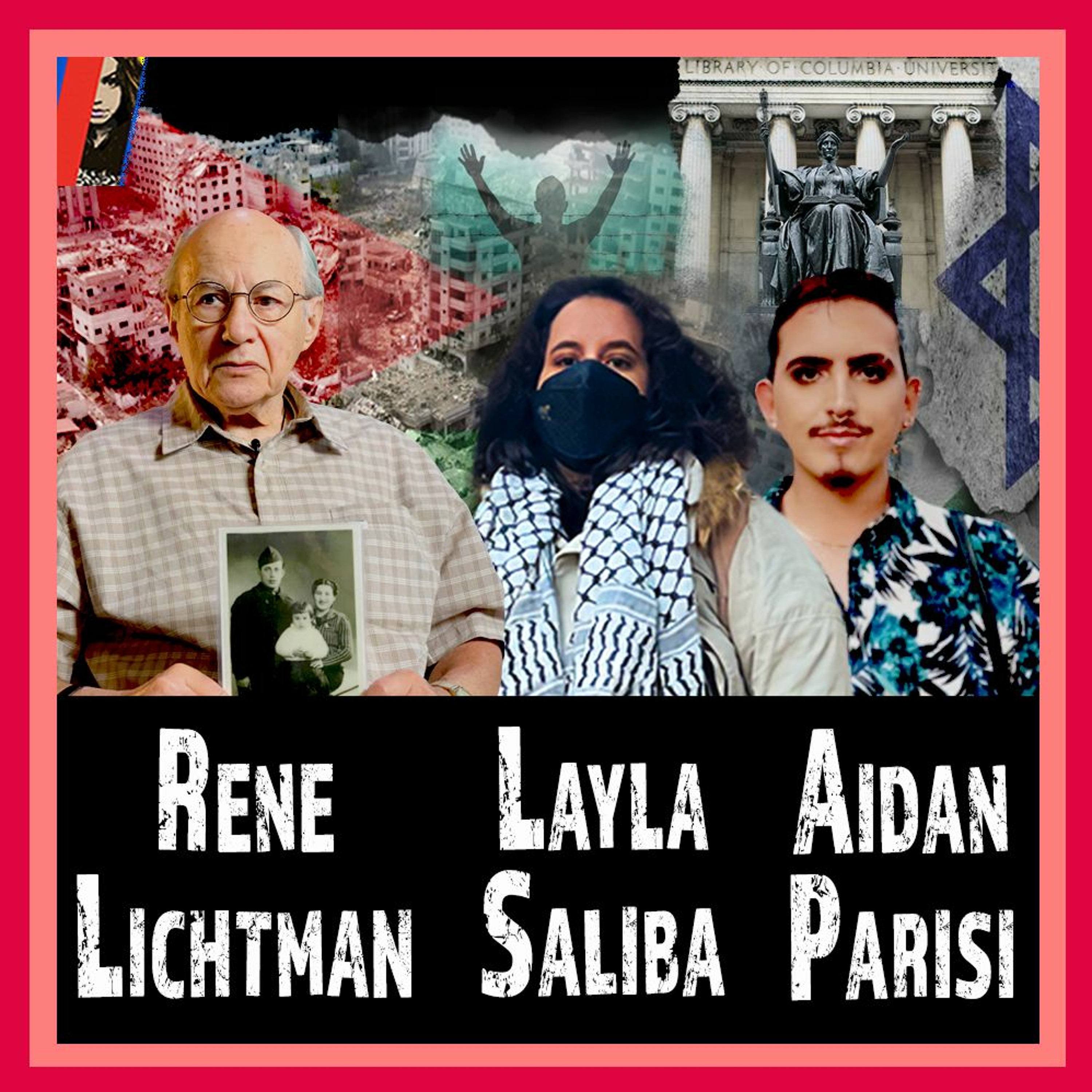 Holocaust Survivor & SUSPENDED Columbia Students Protest Genocide In Gaza