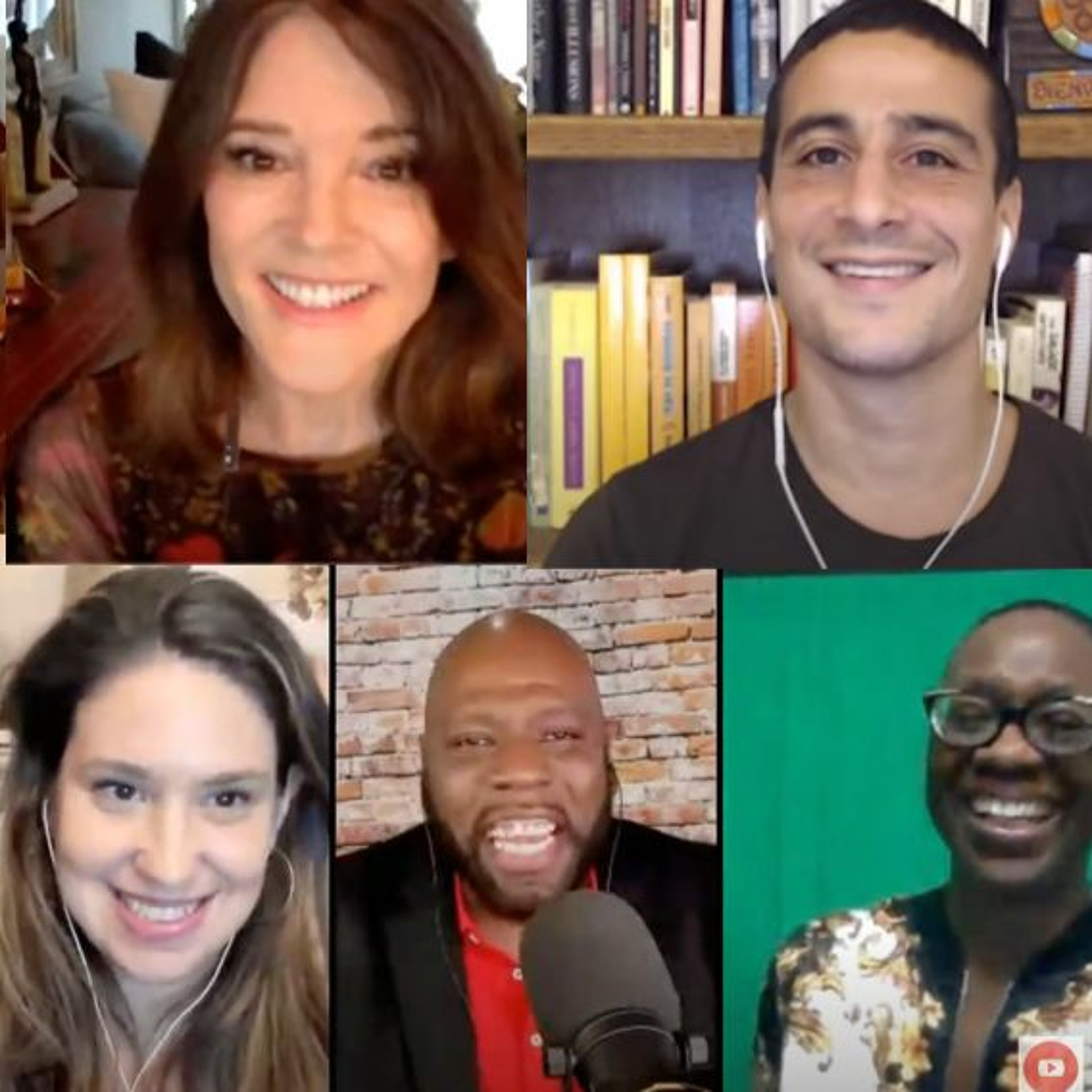 Nina †urner, Marianne WIlliamson & Tim Black on 2020, Aaron Mate on Syria