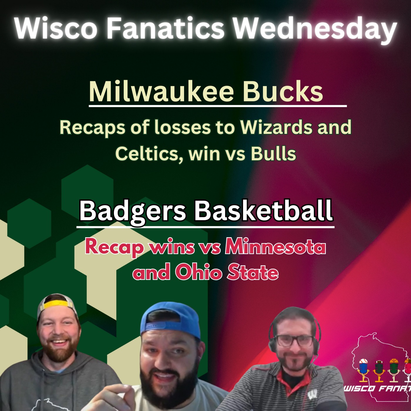 Bucks near trade deadline, Badgers 2-0 week episode artwork