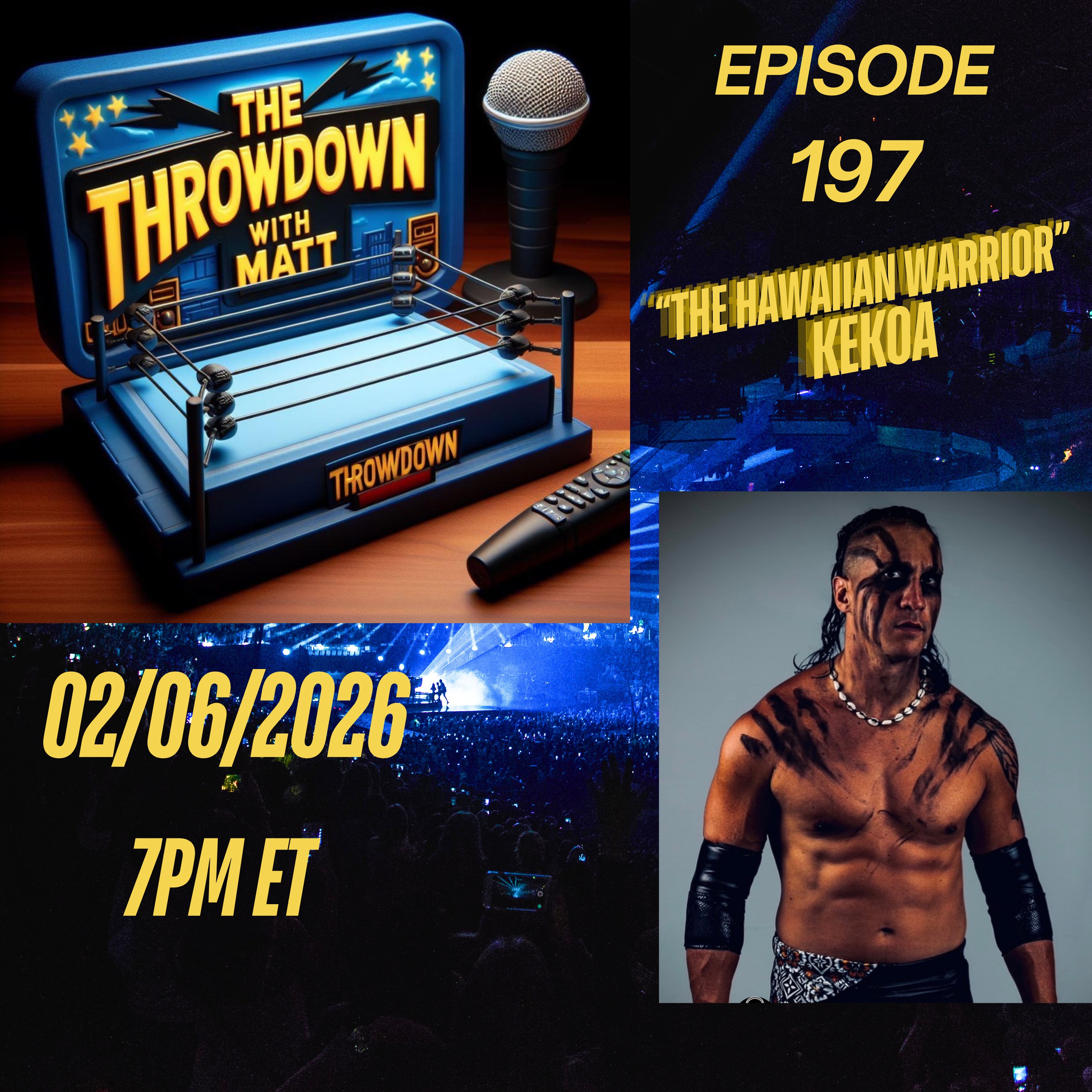 The Throwdown Episode 197: "The Hawaiian Warrior" Kekoa episode artwork