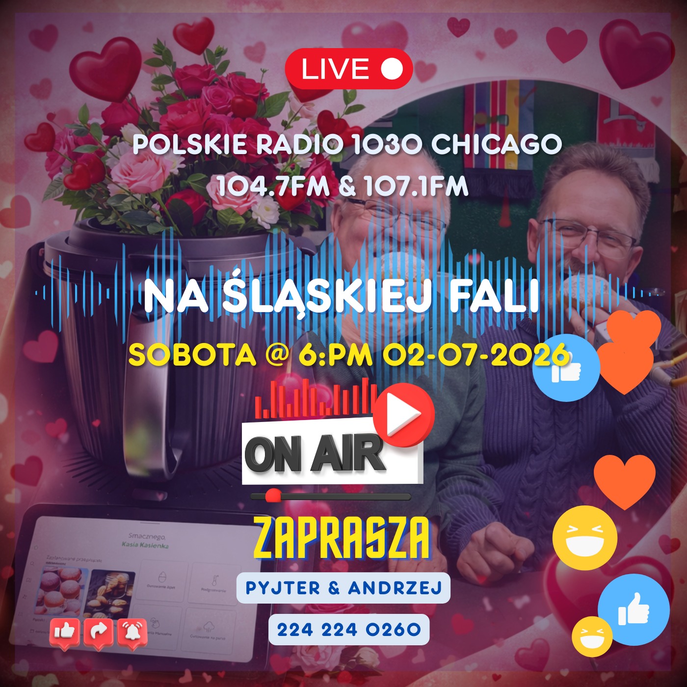 🎙️ Zaproszenie na dzisiejszą audycję „Na Śląskiej Fali” 02-07-2026 episode artwork