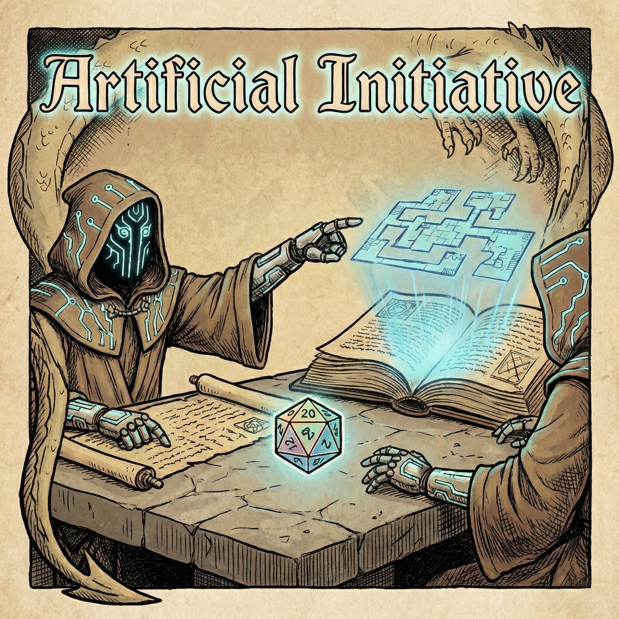 Artificial Initiative: The Complete D&D History cover art