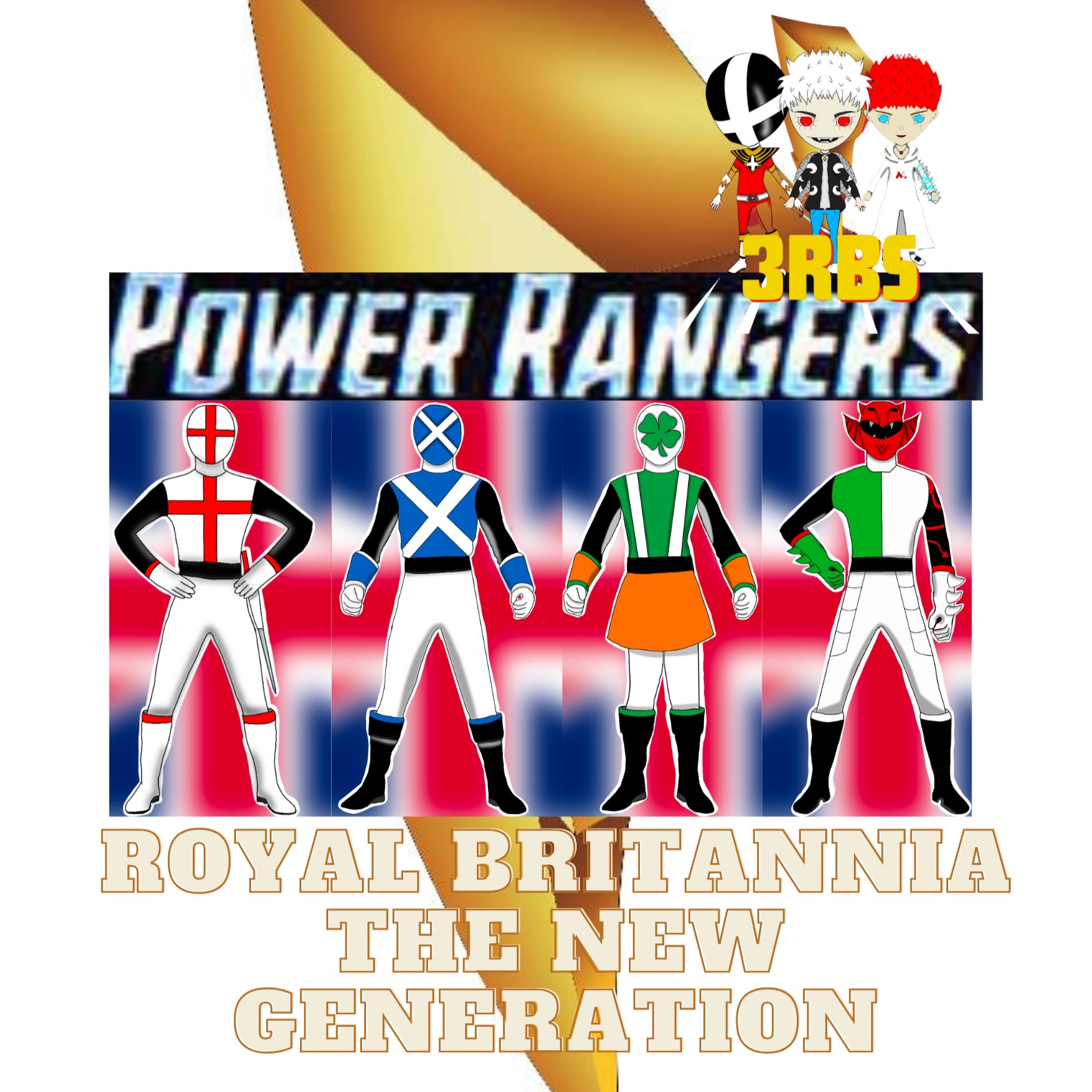 Power Rangers Royal Britannia : The New Generation - Nega rebirth episode artwork